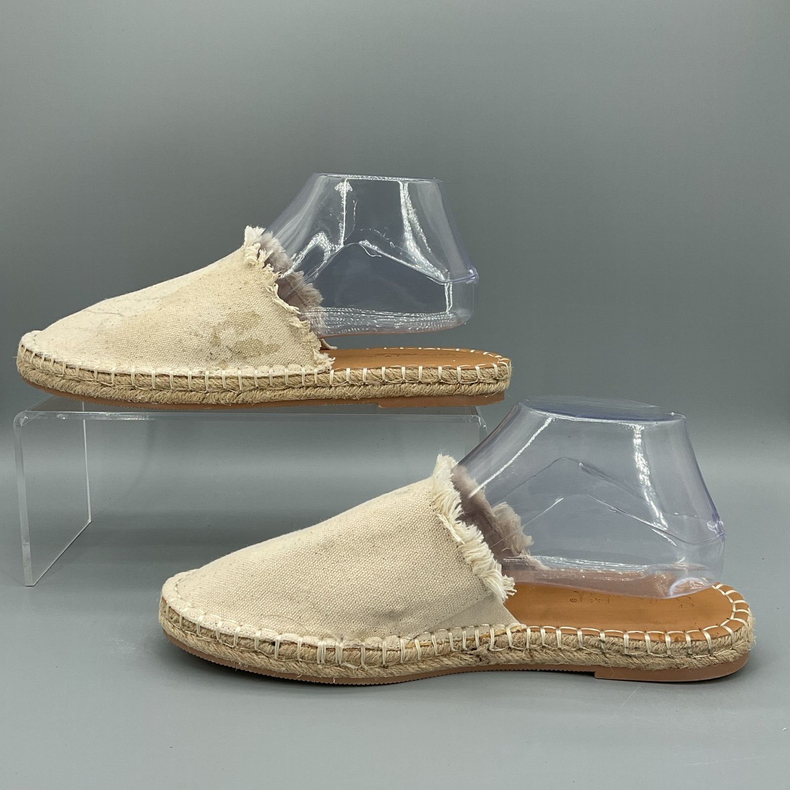 Splendid NEW Splendid Women Jaycee Slip on Mule Sandal Cream Siz 6.5M Size US 6.5 / IT 36.5 - 2 Thumbnail