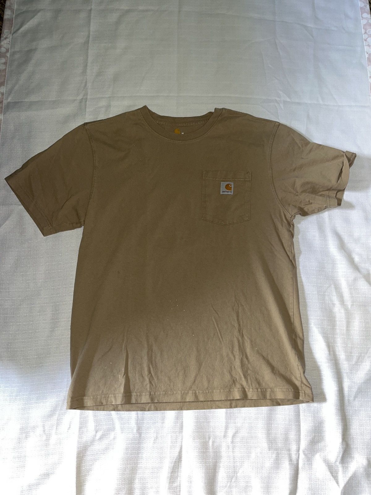Carhartt Men's Brown Original Fit T-Shirt Size US M / EU 48-50 / 2 - 1 Thumbnail