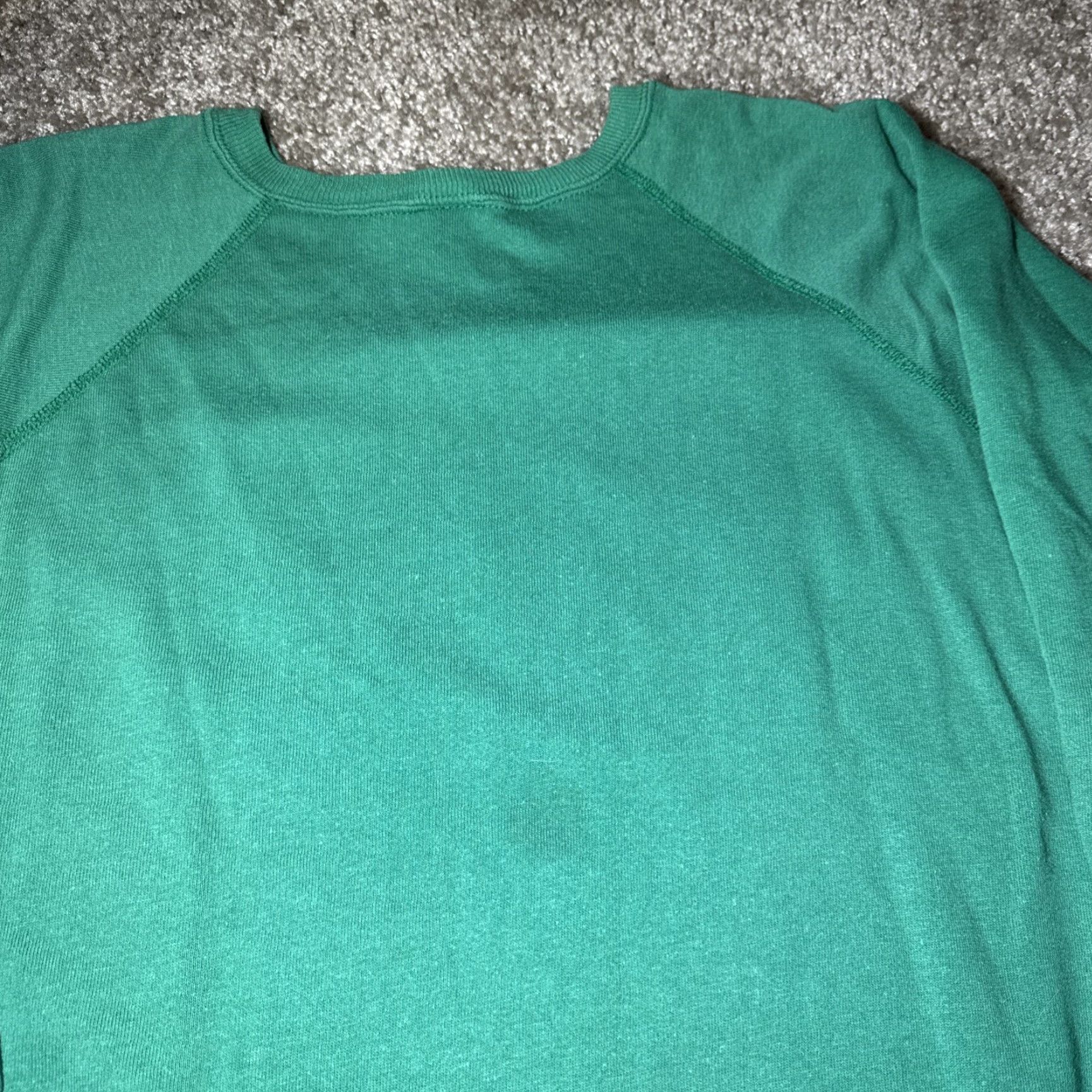 Champion VINTAGE Hartford Whalers Champion Crewneck Sweatshirt NHL Defunct Large Unisex Adults L Green Pullover Mens Size US L / EU 52-54 / 3 - 6 Thumbnail
