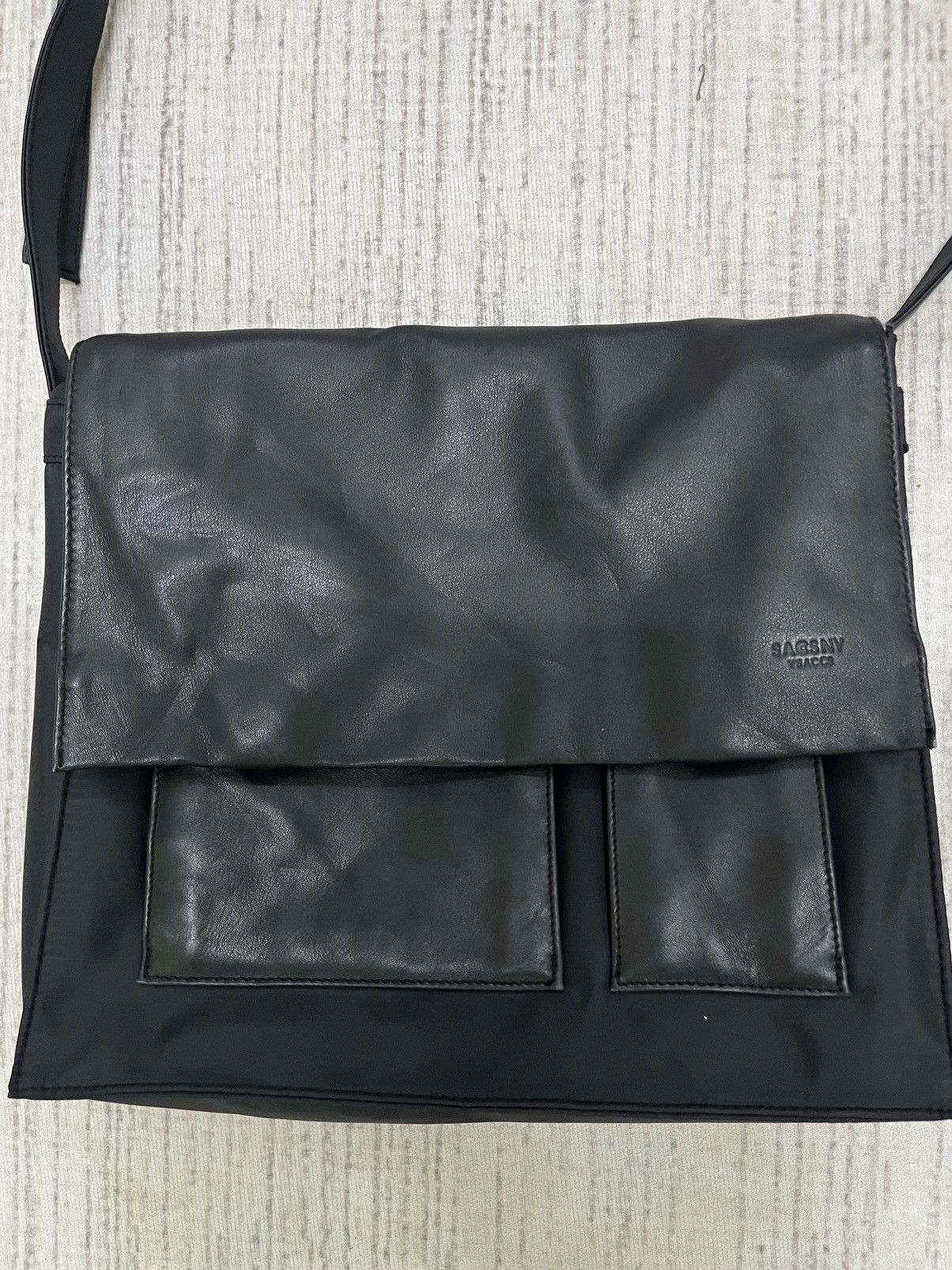 Yohji Yamamoto yohji yamamoto leather bag Size ONE SIZE - 2 Thumbnail