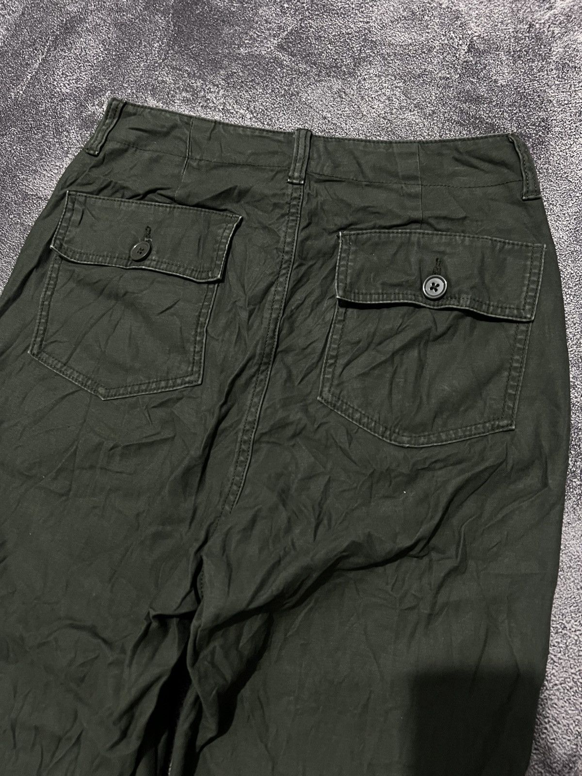 Japanese Brand GU Fatigue Pants Size US 27 - 8 Thumbnail