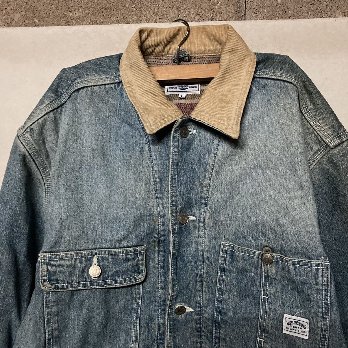 Designer × Japanese Brand × Vintage Big John Workwear Jacket Size US M / EU 48-50 / 2 - 5 Thumbnail