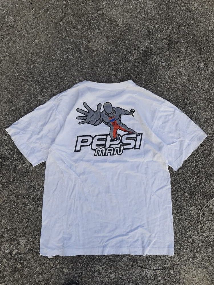 Pepsi Vintage 90s Pepsi Man Shirt Size US L / EU 52-54 / 3 - 2 Thumbnail