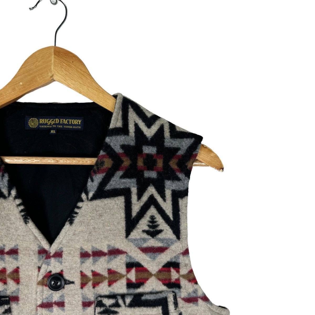 Native ☀️RUGGED FACTORY JAPAN NATIVE VEST Size US XL / EU 56 / 4 - 3 Thumbnail