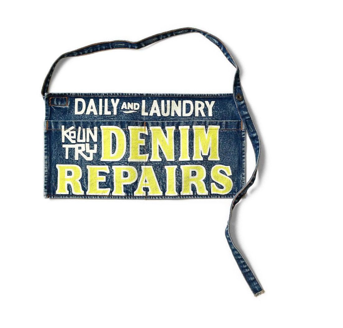 Kapital Kapital Denim Repairs Apron 13oz Indigo Short Apron Size ONE SIZE - 1 Thumbnail