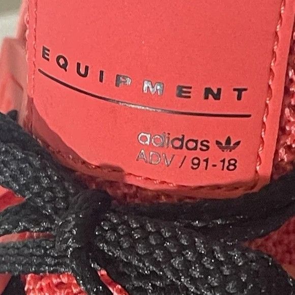 Other Adidas Men's Red EQT Shoes Size 10.5 – Support Running Shoes Size US 10.5 / EU 43-44 - 8 Thumbnail