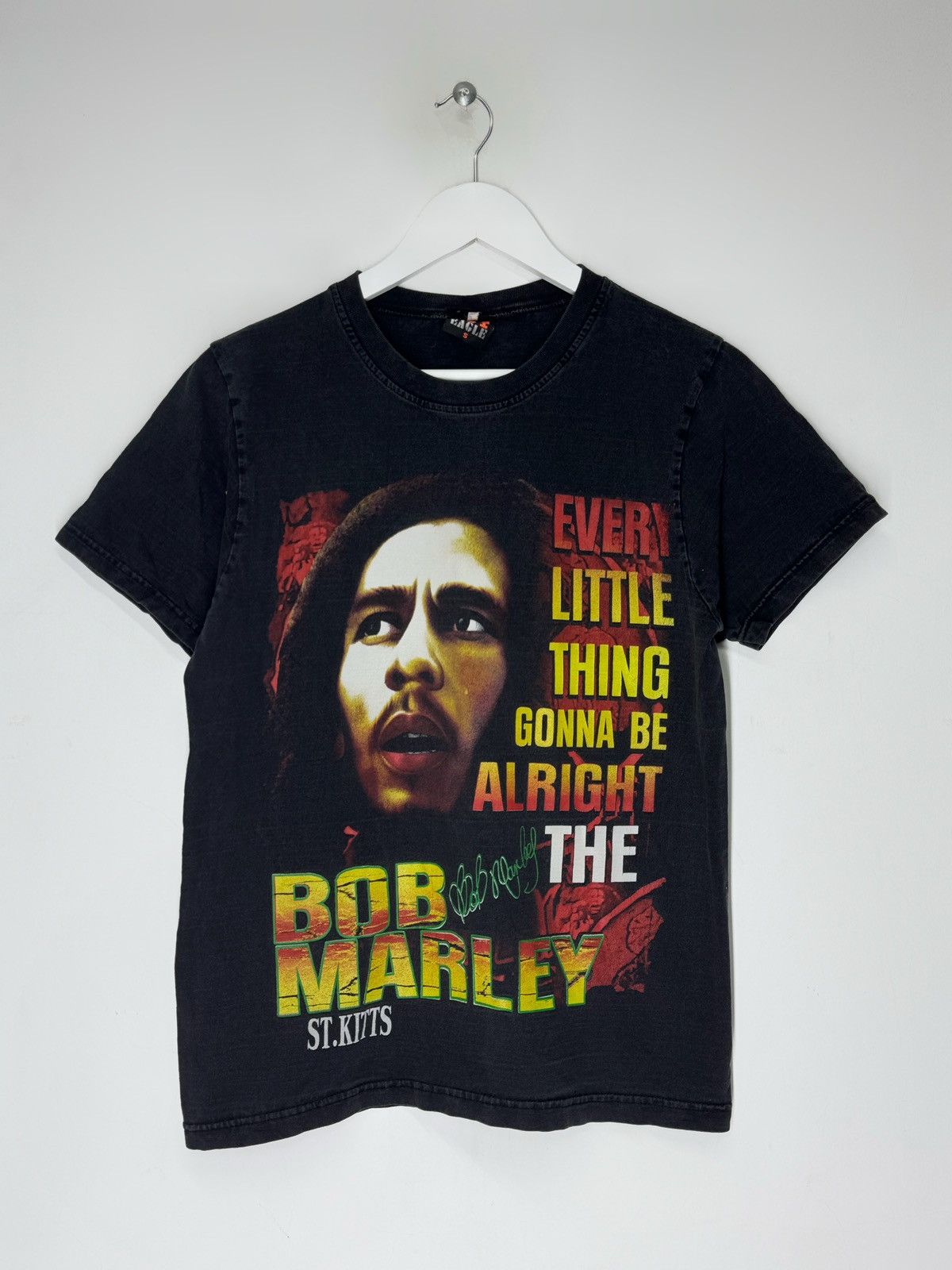 Bob Marley Vintage Bob Marley Every Little Thing Gonna Be Alright Shirt Size US S / EU 44-46 / 1 - 1 Thumbnail