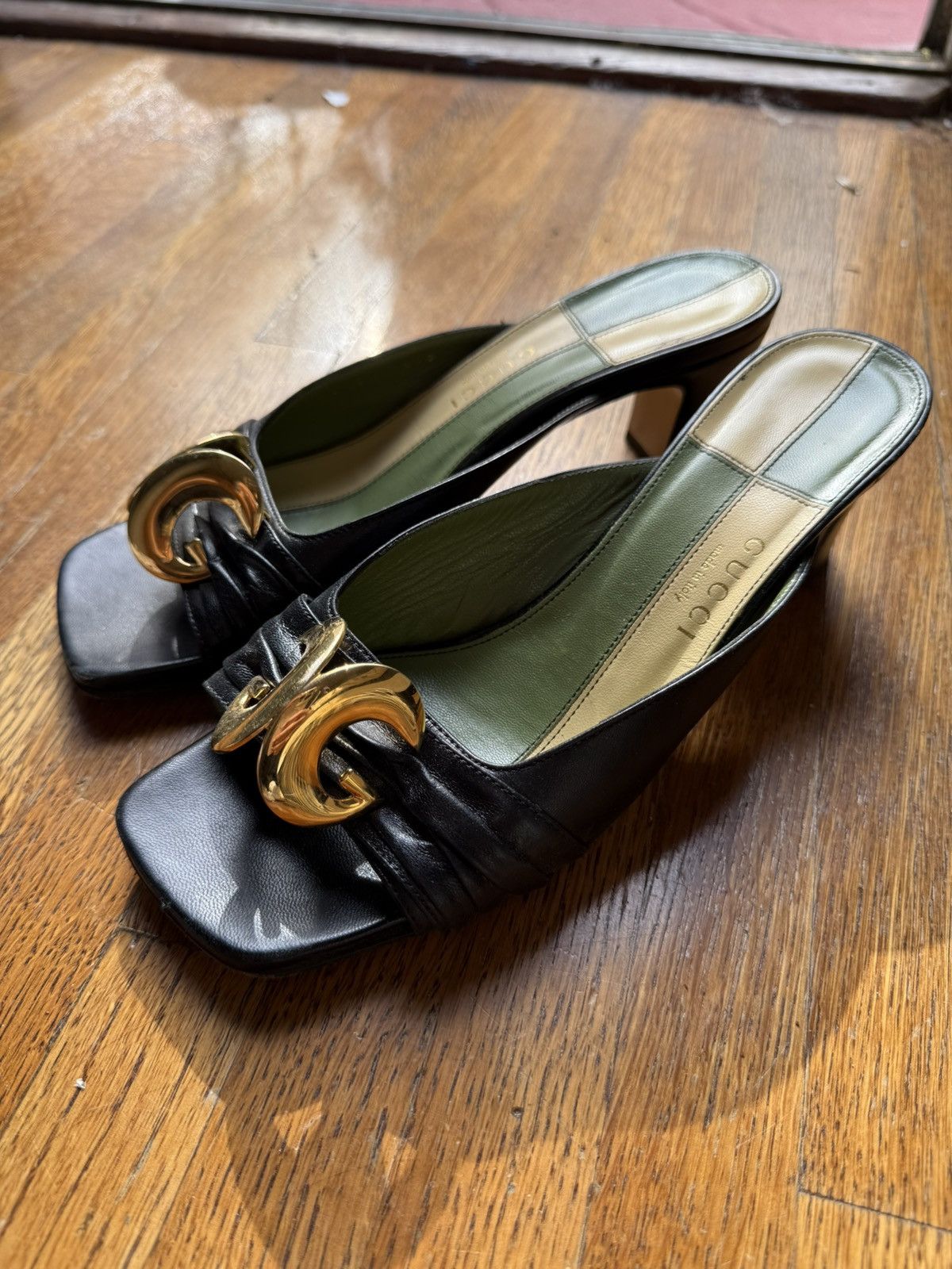 Gucci Gucci Half Moon Mules size 37 Size US 7 / IT 37 - 3 Thumbnail