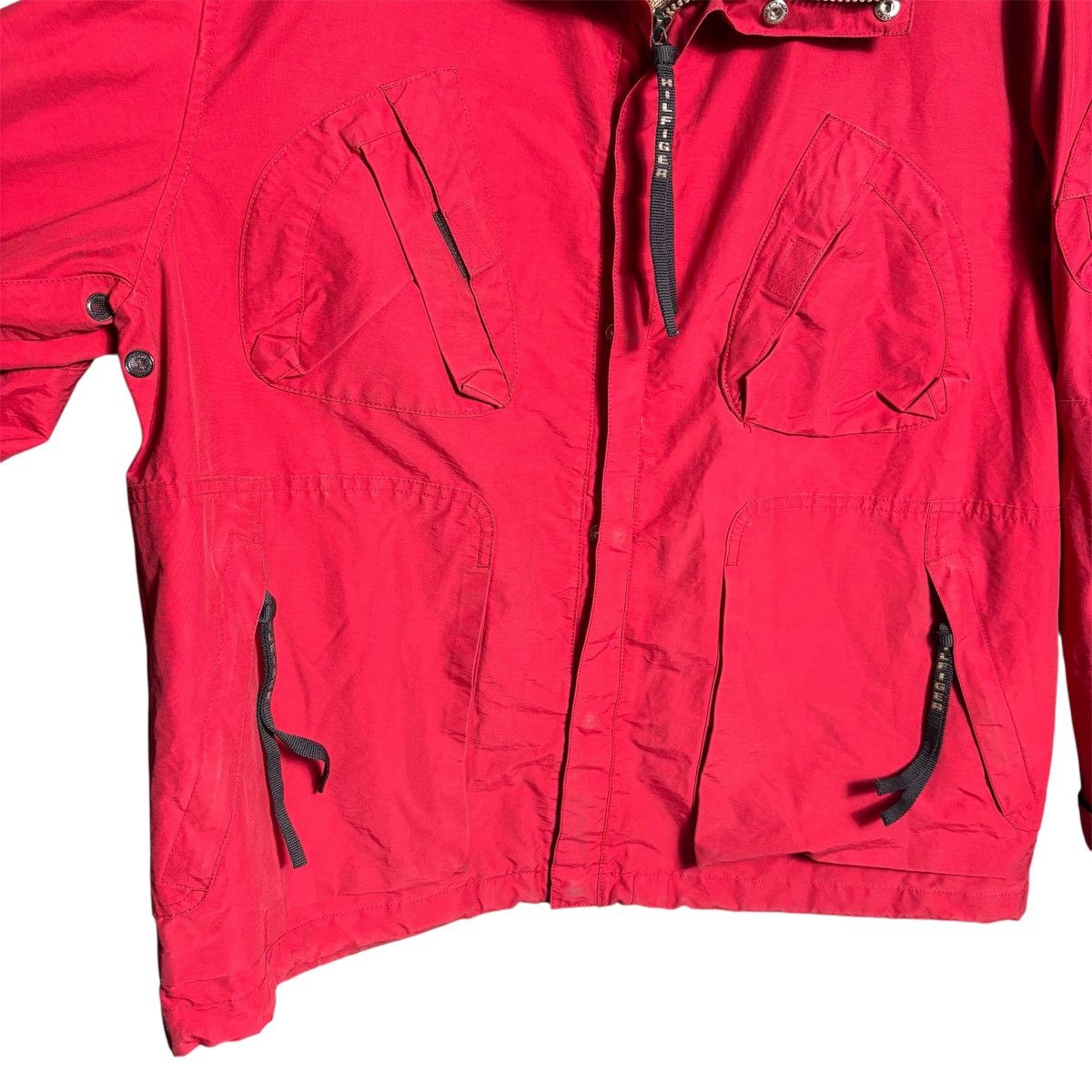 Tommy Hilfiger Vintage 90s Tommy Hilfiger Full Zip Pocket Jacket / Workwear Size US XL / EU 56 / 4 - 3 Thumbnail