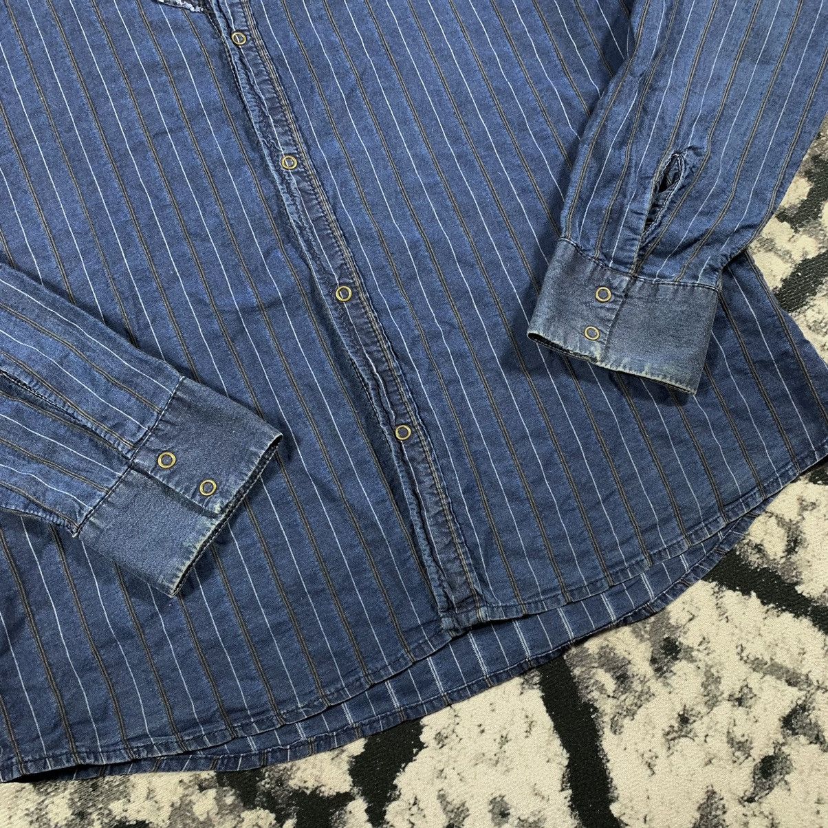 Diesel × Vintage DIESEL Western Style Shirt Jeans Embroidery y2k Size US L / EU 52-54 / 3 - 6 Thumbnail