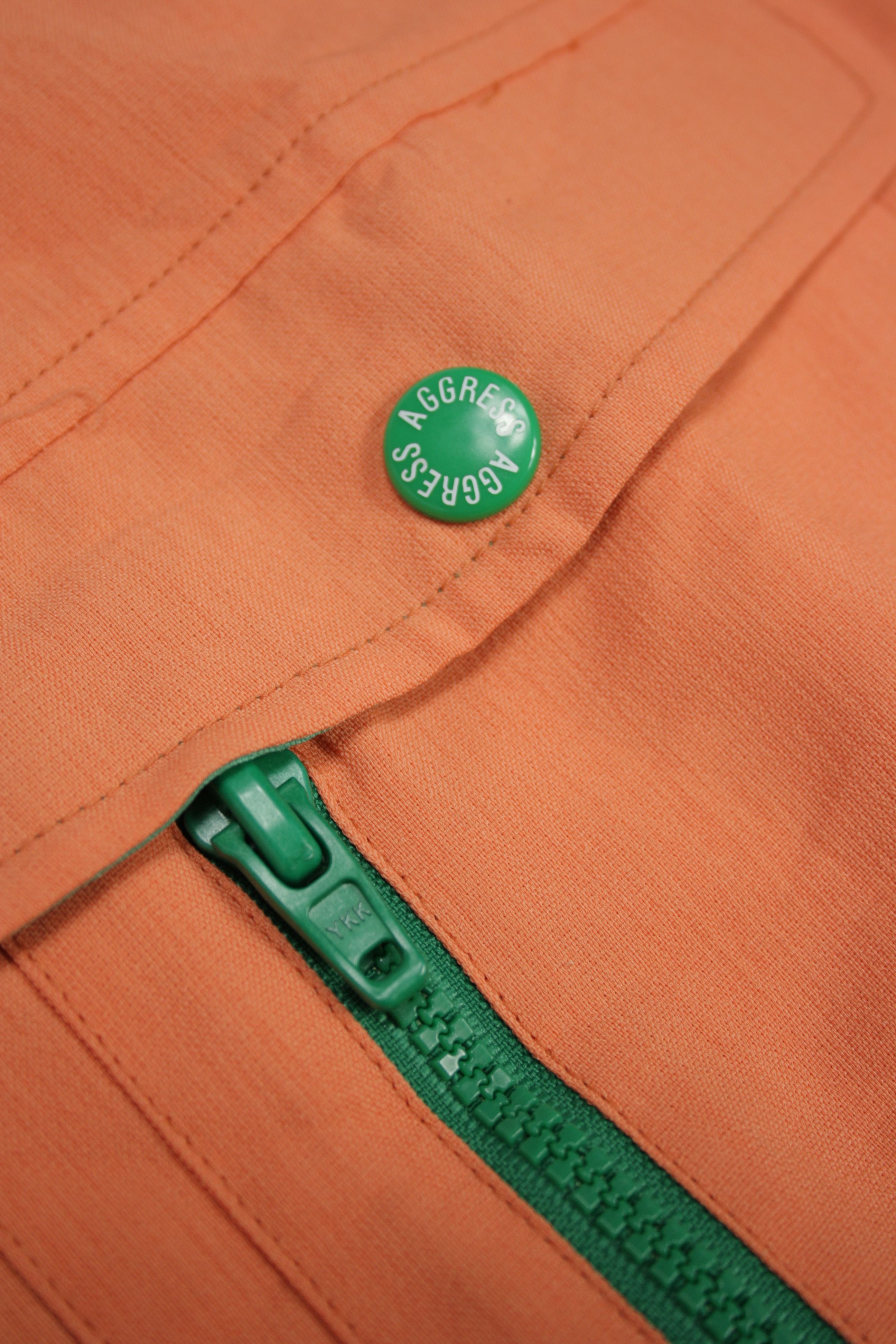 Japanese Brand × Vintage Aggress Y2K Vintage Japanese Workwear Utility Jacket Shirt Size US M / EU 48-50 / 2 - 3 Thumbnail
