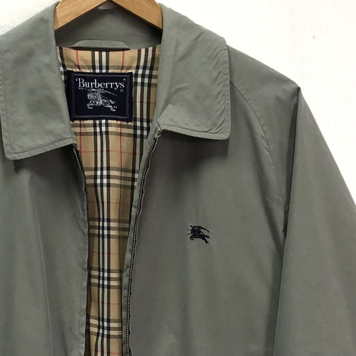Burberry Vintage Burberrys Prorsum Lined Novacheck Bomber Jacket Size US M / EU 48-50 / 2 - 3 Thumbnail