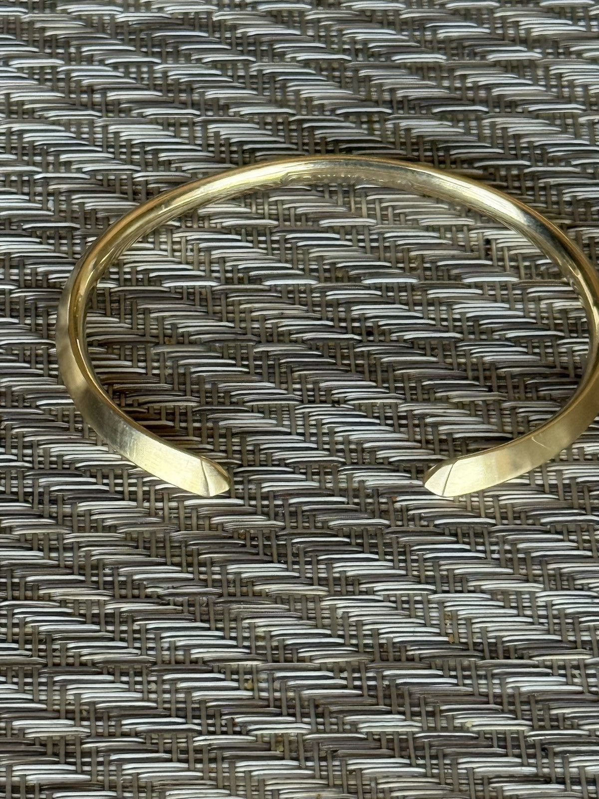 David Yurman Rare David Yurman Roman Cuff Bracelet Bangle 18K Solid Gold Size ONE SIZE - 7 Thumbnail