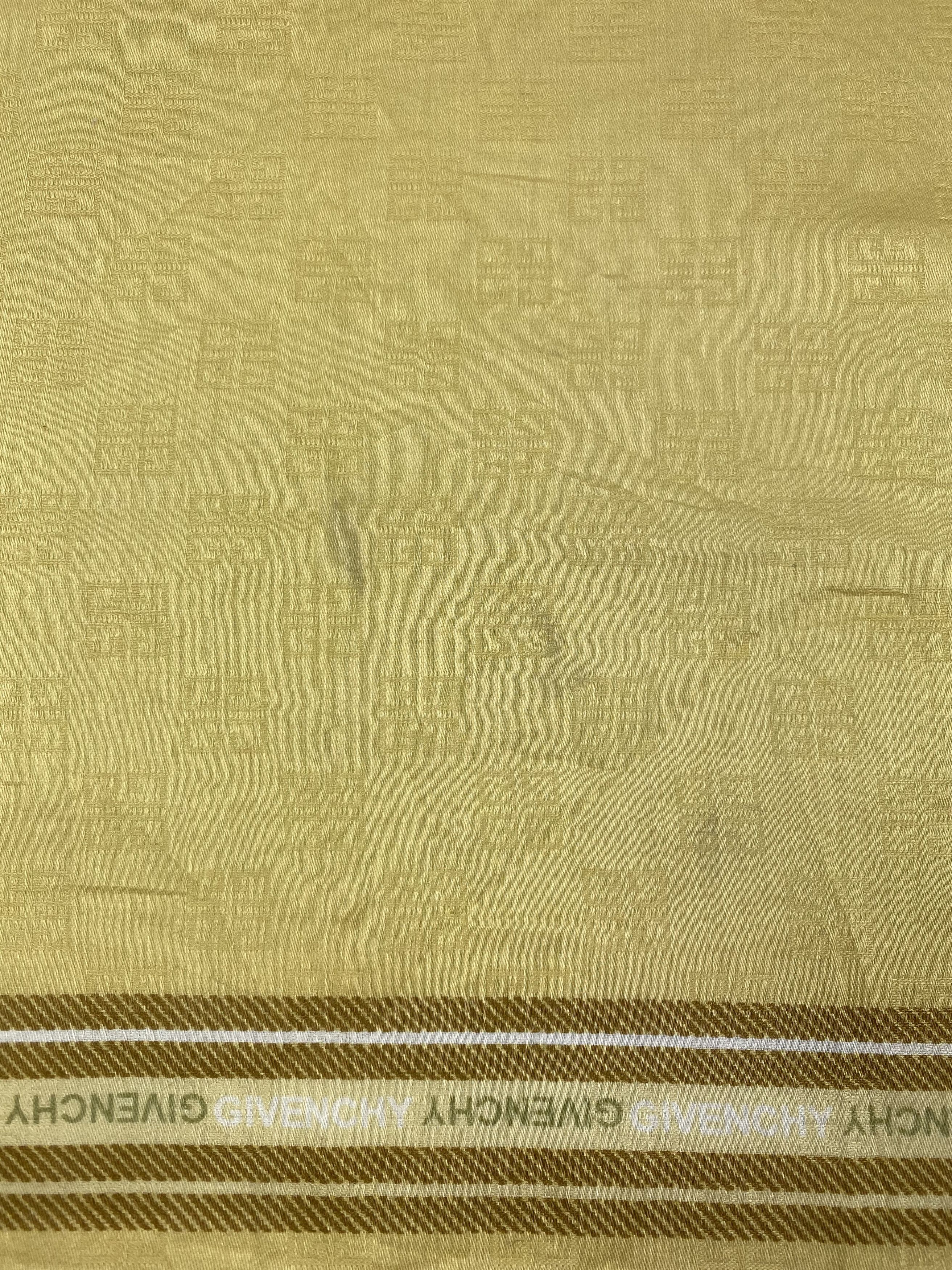 Vintage Givenchy Monogram Handkerchief / Bandana / Neckerchief Size ONE SIZE - 6 Thumbnail