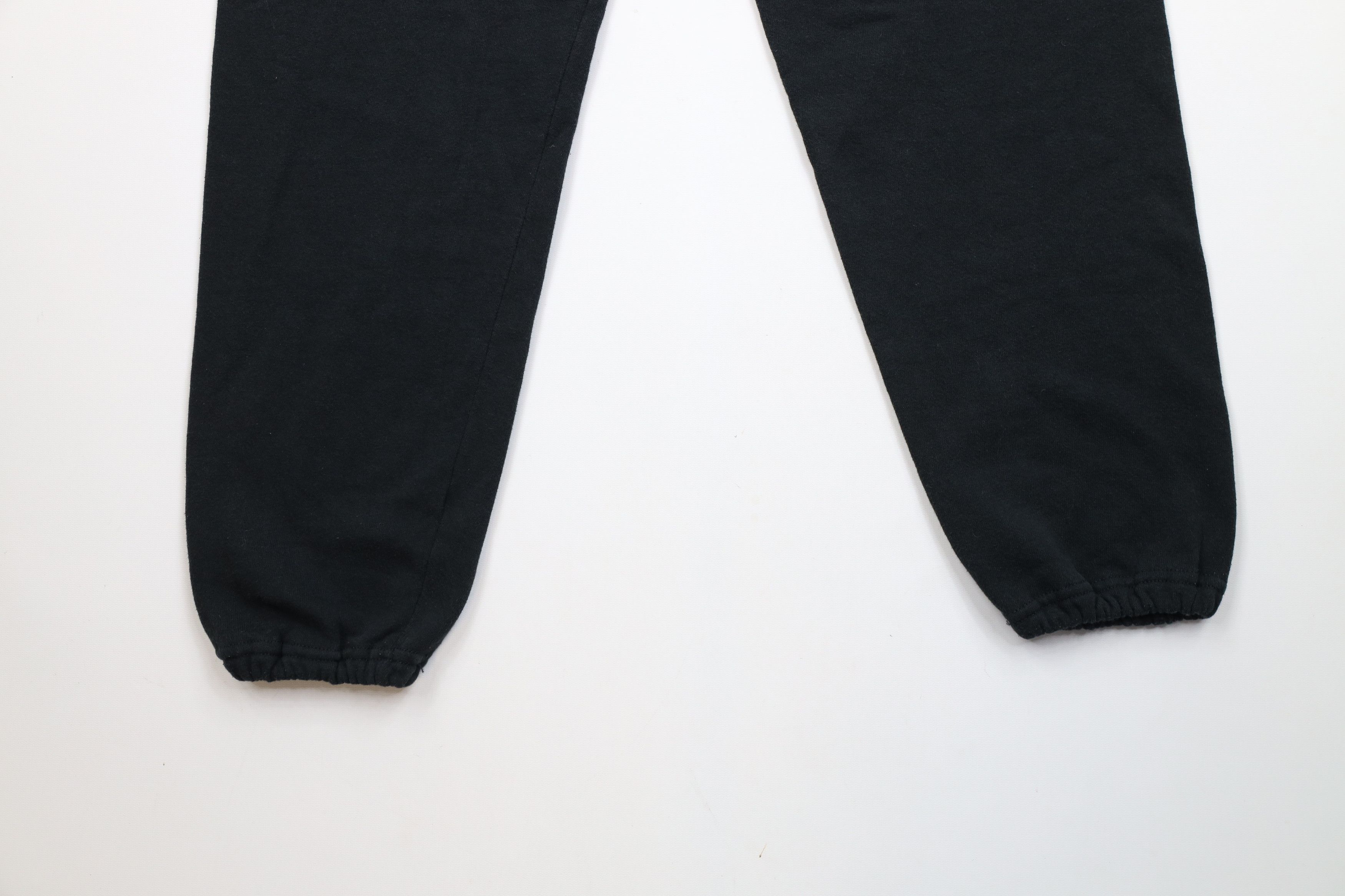 Vintage Vintage 90s Streetwear Cuffed Sweatpants Joggers Black USA Size US 36 / EU 52 - 11 Thumbnail