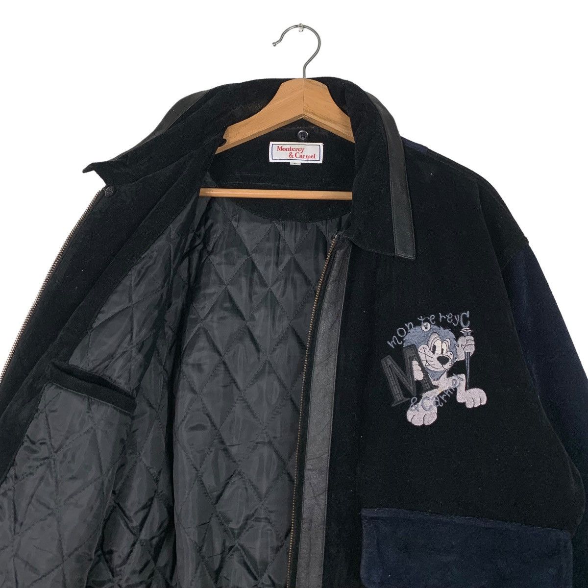 Japanese Brand MONTEREY & CARMEL Domenica Big Logo Cartoon Jacket #0918-C41 Size US L / EU 52-54 / 3 - 10 Thumbnail