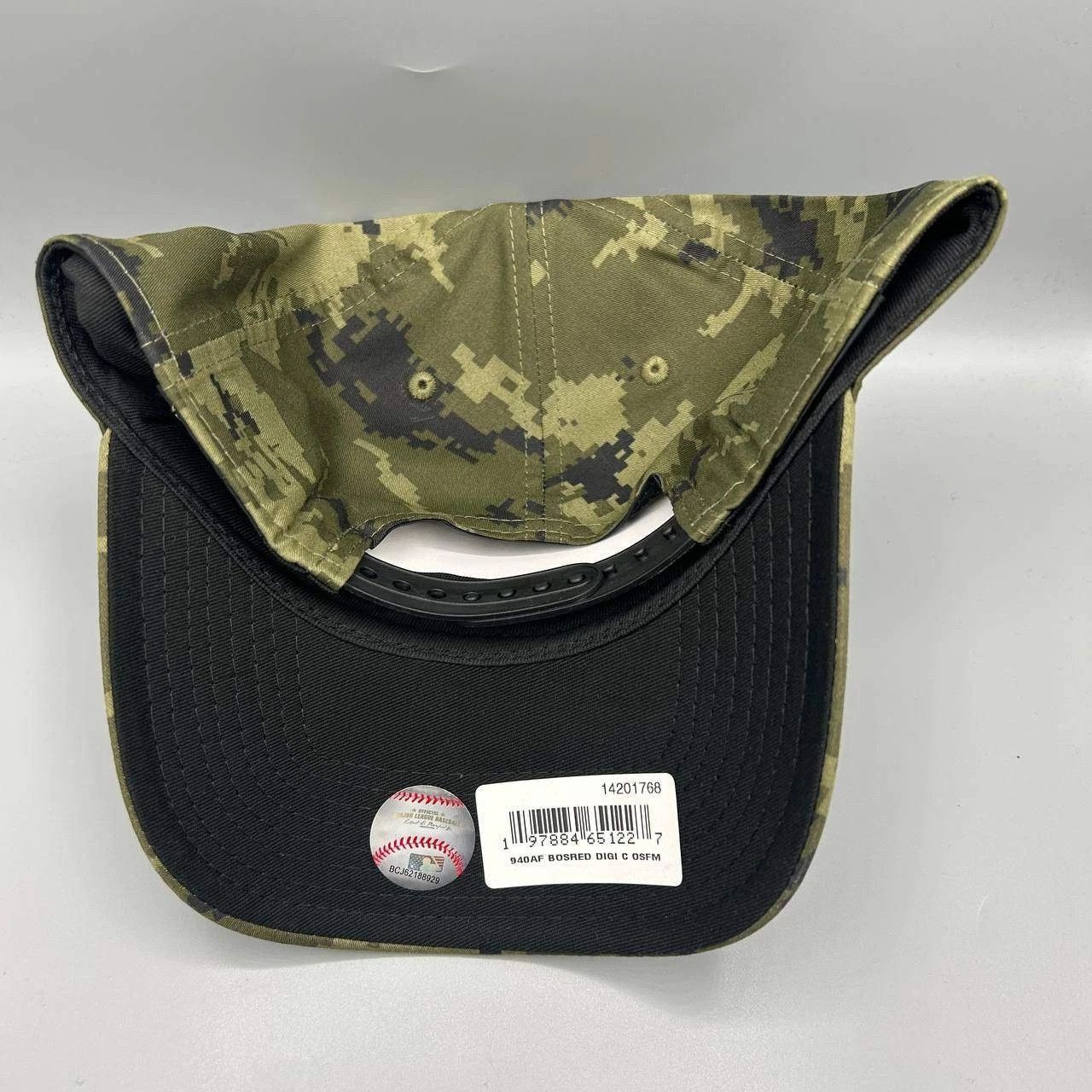 New Era Boston Red Sox Hat Men Camo Snap Back Cap Cotton A-Frame New Size ONE SIZE - 8 Thumbnail