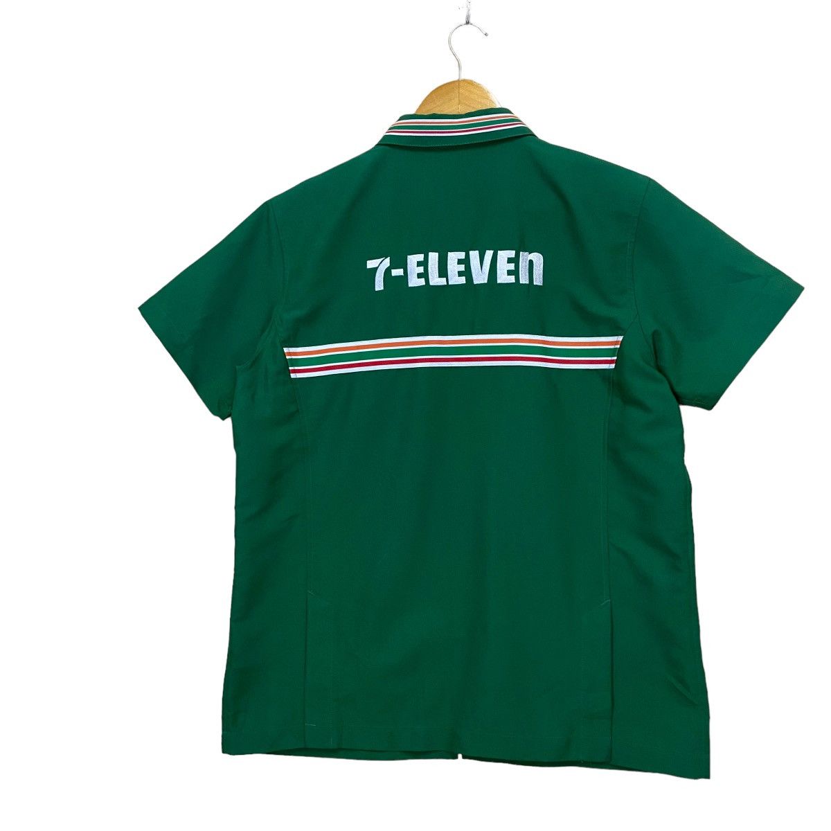 Japanese Brand Vintage 7Eleven Worker Shirts Size US M / EU 48-50 / 2 - 9 Thumbnail