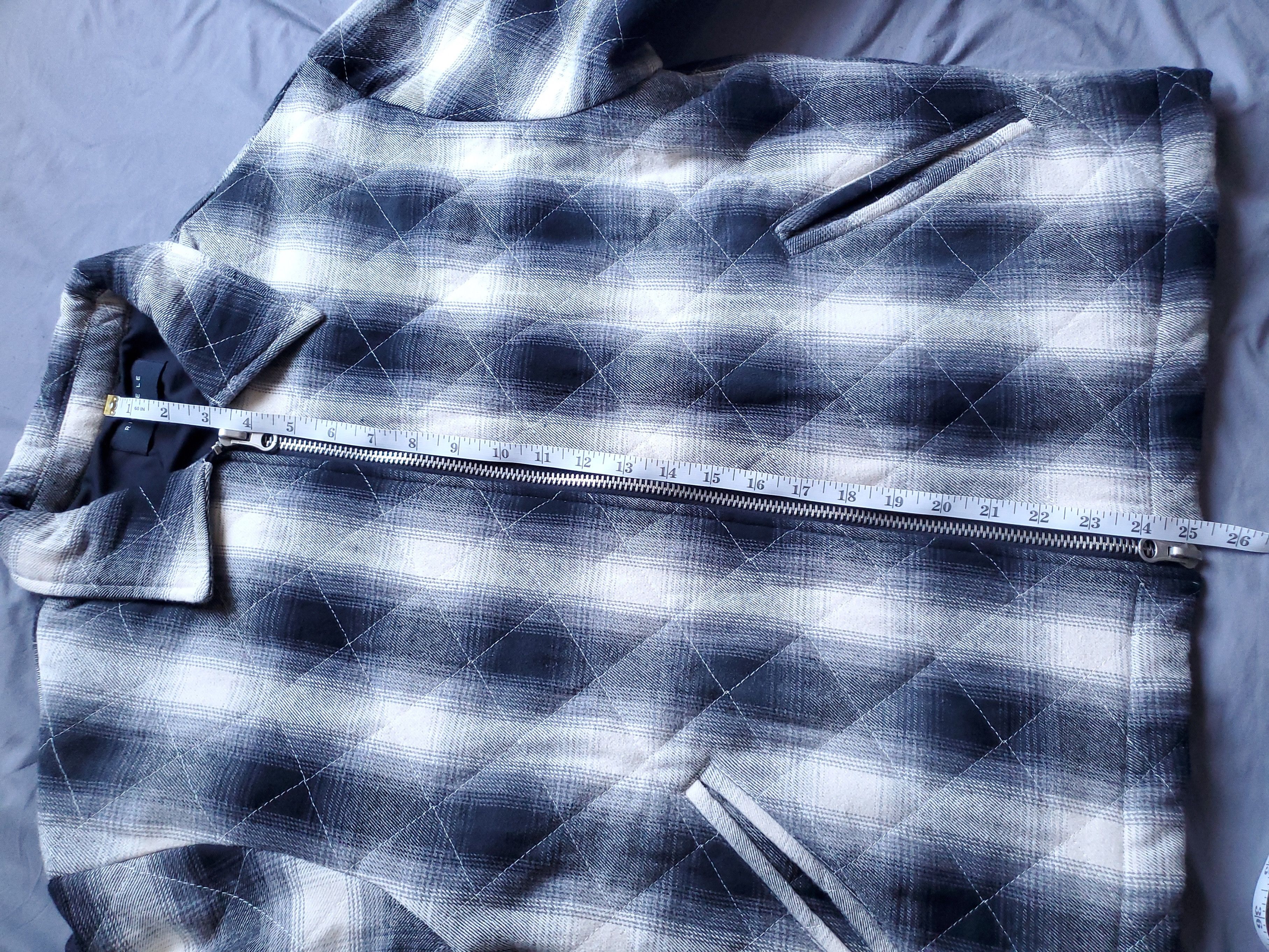 Richie Le Collection Richie Le Collection Angel Flannel Jacket Black Shadow Plaid Size US M / EU 48-50 / 2 - 10 Thumbnail