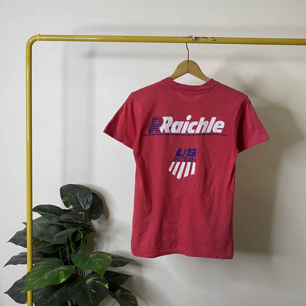 Vintage 1980s Reichle Technical Alpine Skiwear x US Ski Team T Shirt Size US S / EU 44-46 / 1 - 1 Thumbnail