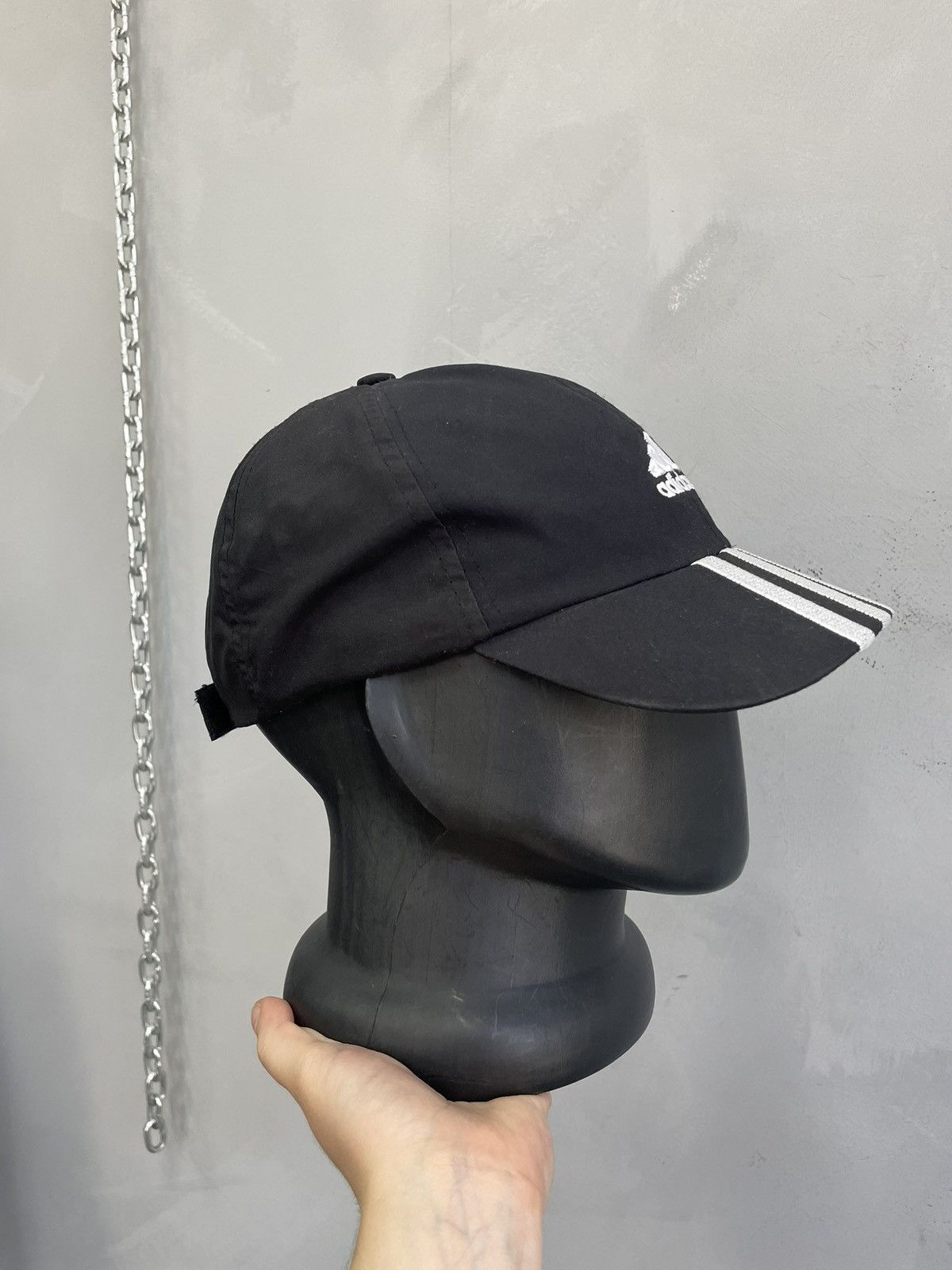 Adidas Adidas Y-3 style Three Stripes Classic Logo cap hat Size ONE SIZE - 3 Thumbnail