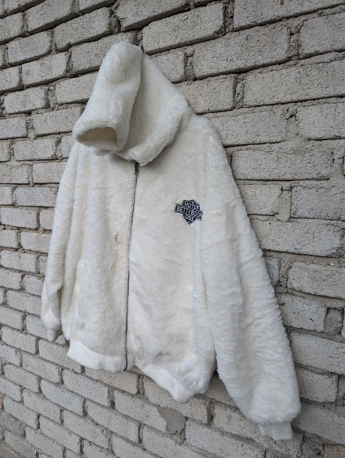 Smartwool × Vintage Betty Boop Motor Cycle Fleece Jacket Wool Size US M / EU 48-50 / 2 - 5 Thumbnail