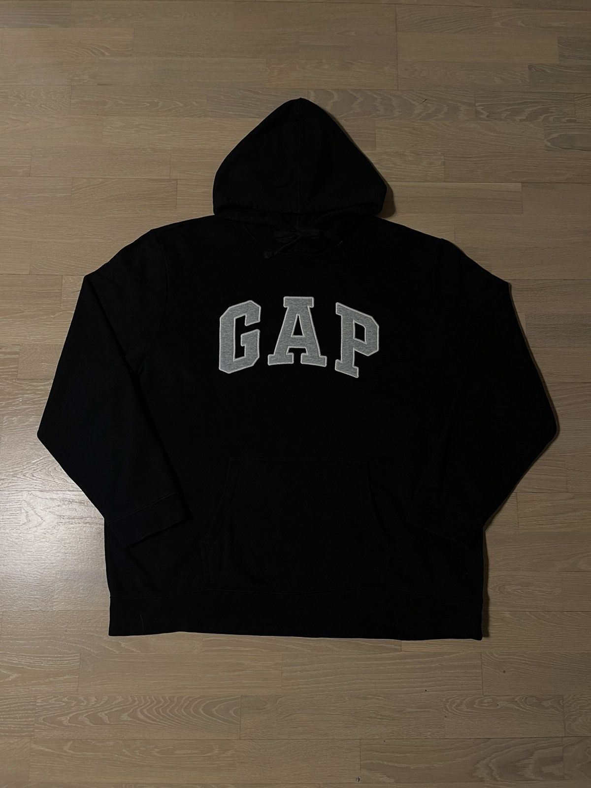 image of Gap Hoodie Black, Men's (Size 2XL)