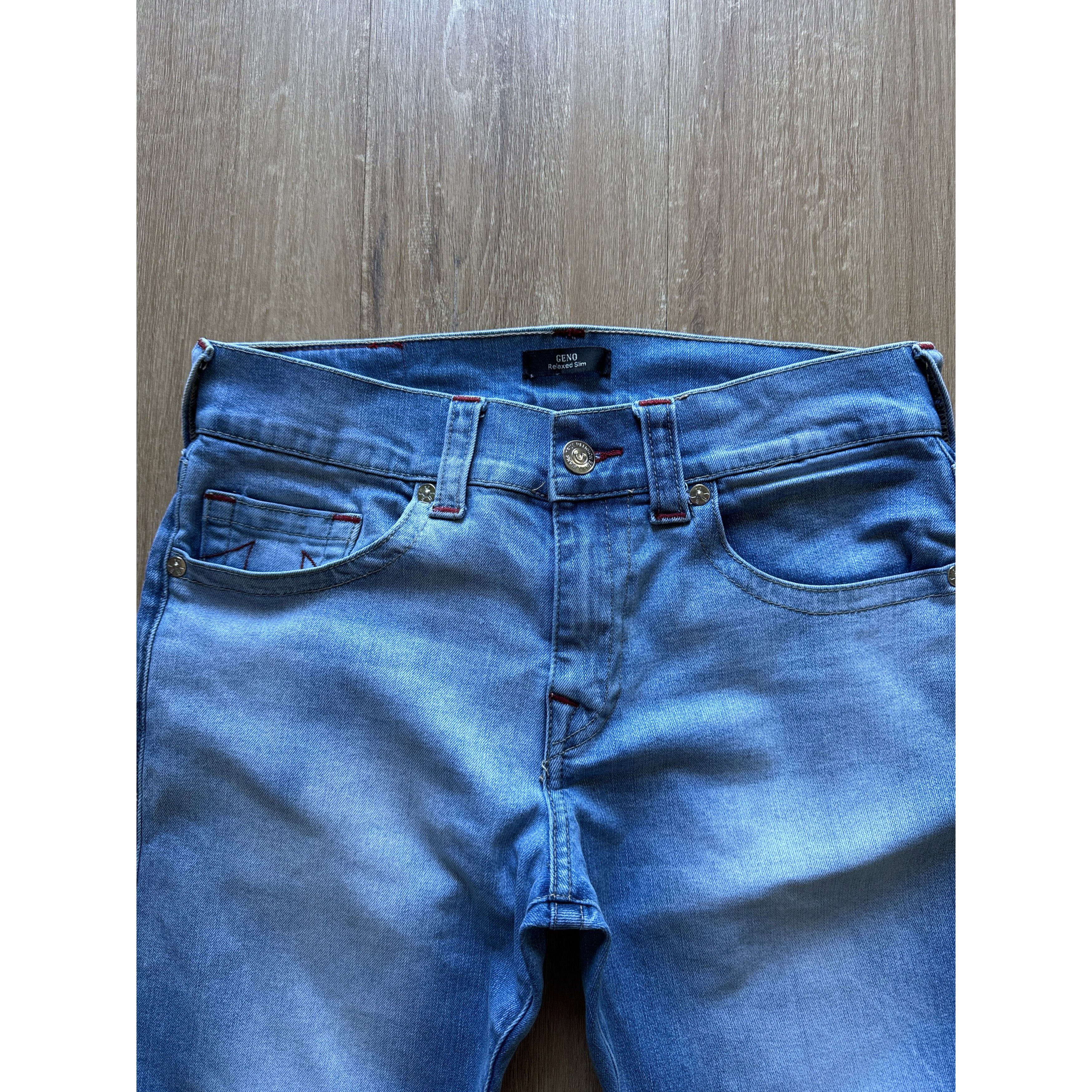 True Religion True Religion Geno Relaxed Slim Denim Jeans Size US 31 - 5 Thumbnail