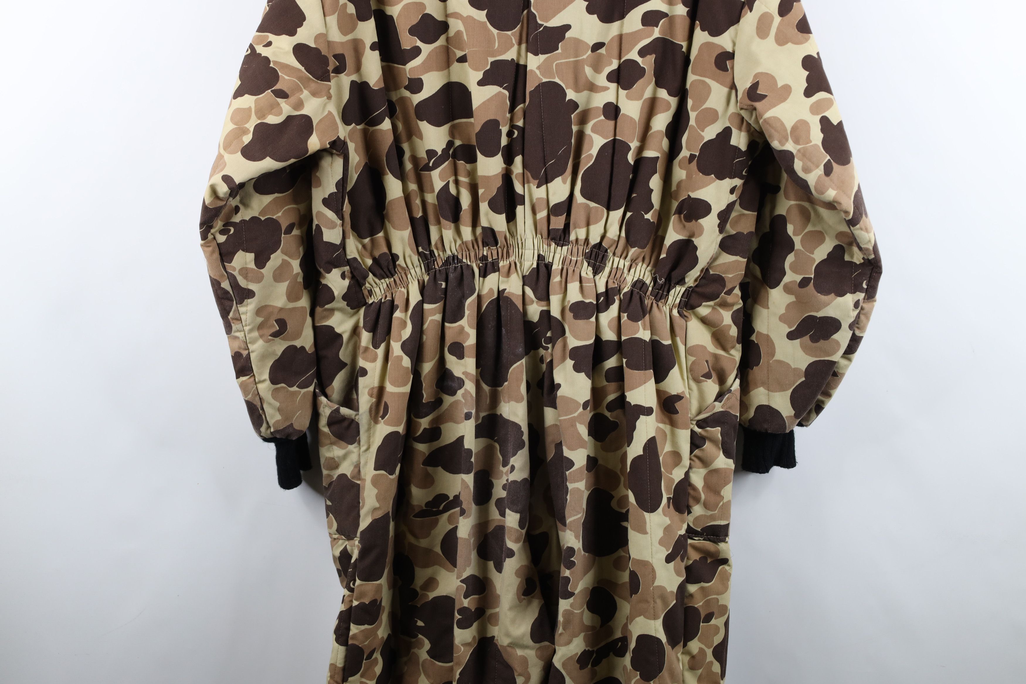 Vintage Vintage 70s 80s Insulated Frogskin Camouflage Coveralls Size US XXL / EU 58 / 5 - 22 Thumbnail