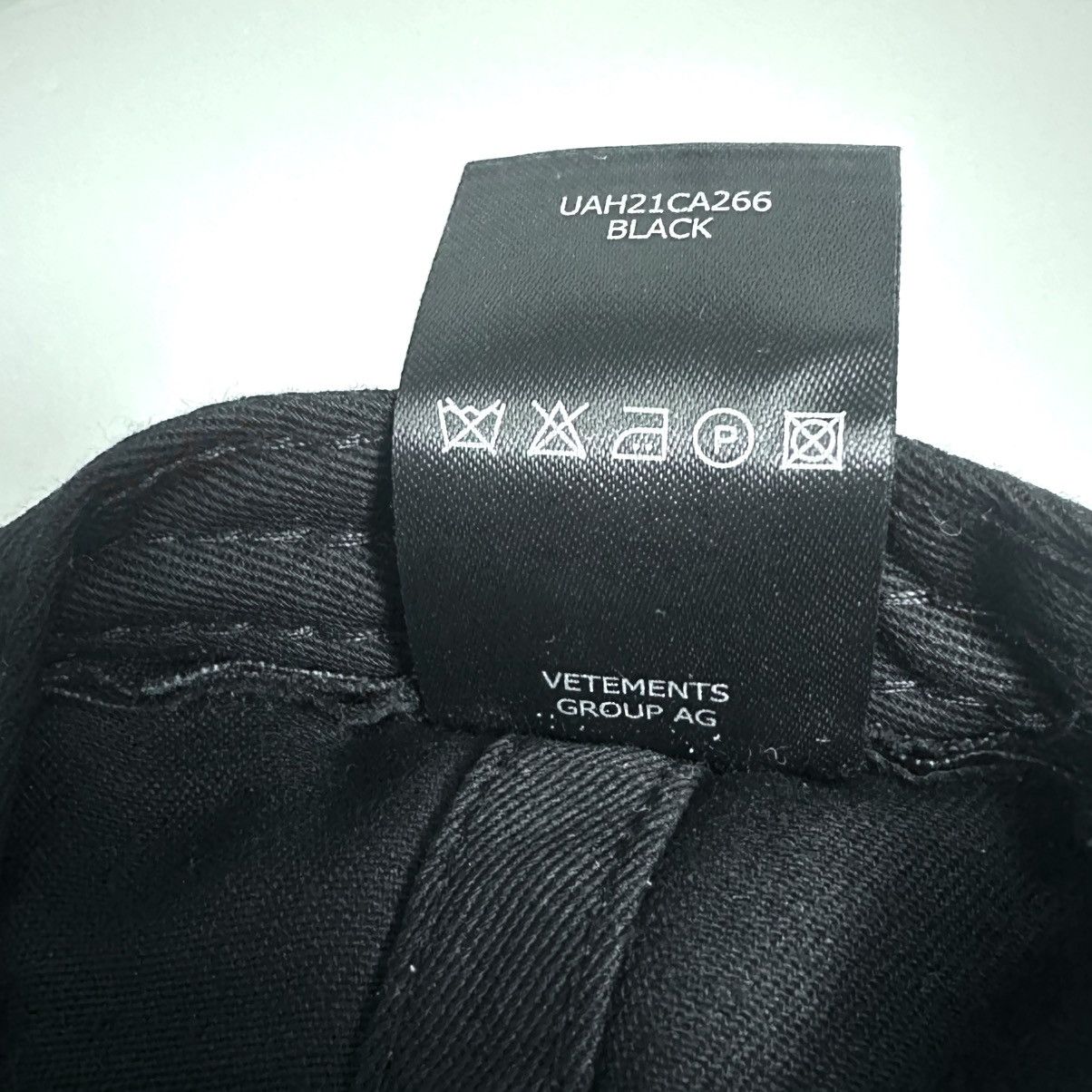 Vetements Goth Logo Hat