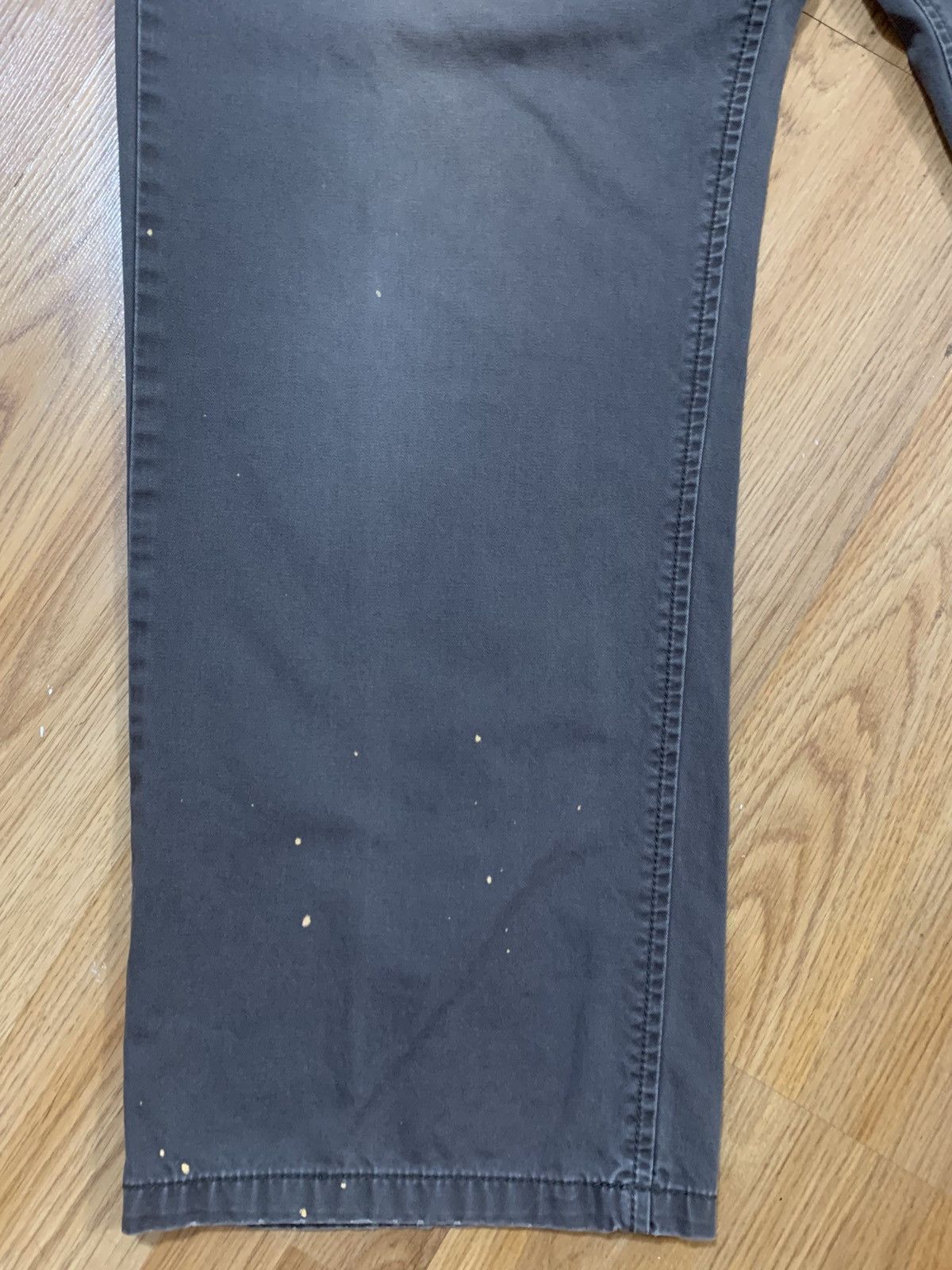 Van Heusen × Vintage 36x29- Van Heusen 5-Pocket Faded Baggy Jean Pants (Grey) Size US 36 / EU 52 - 6 Thumbnail
