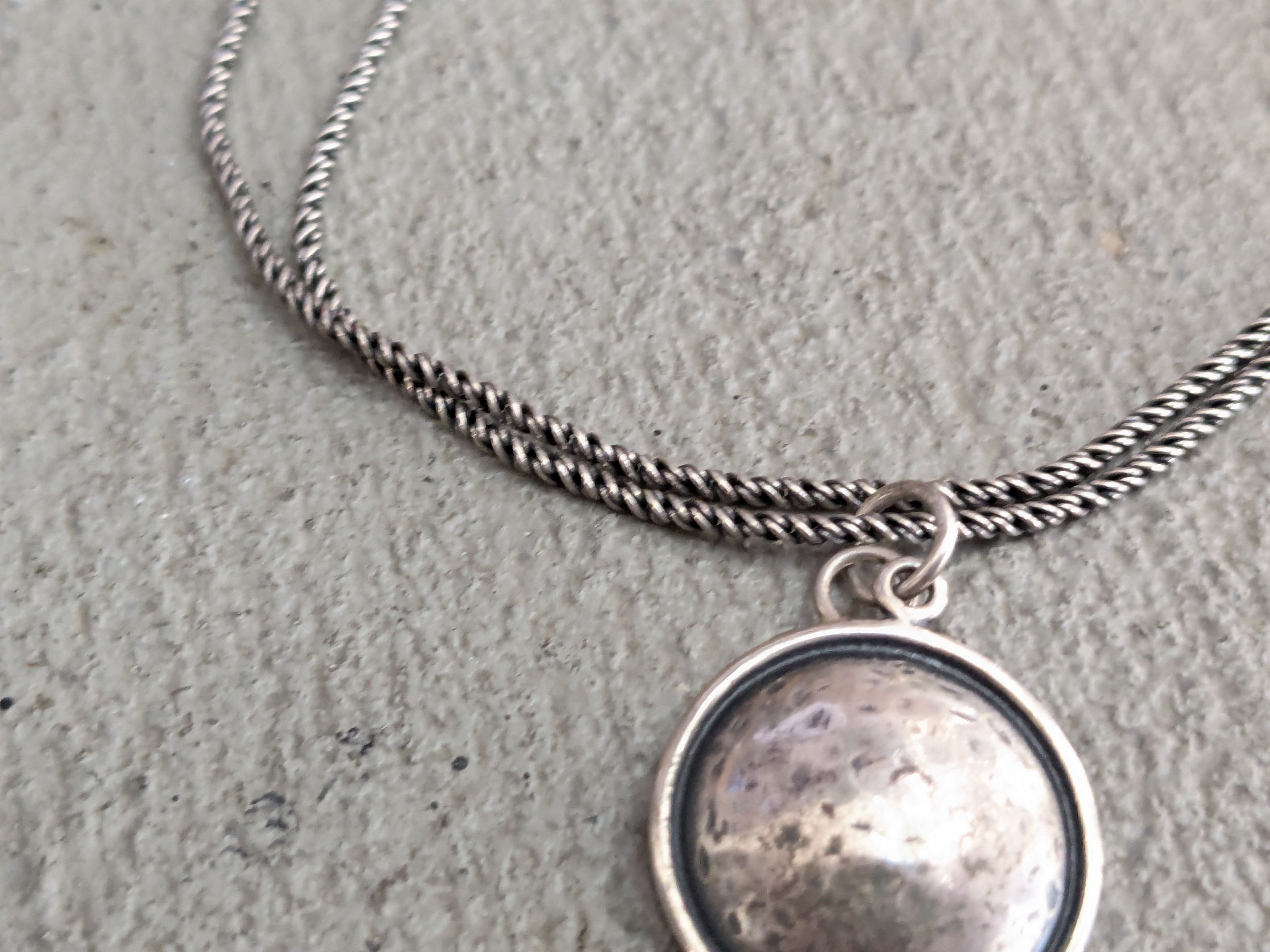 Jewelry Silpada Sterling Silver Necklace Faith Rope Twist 20" Size ONE SIZE - 5 Thumbnail