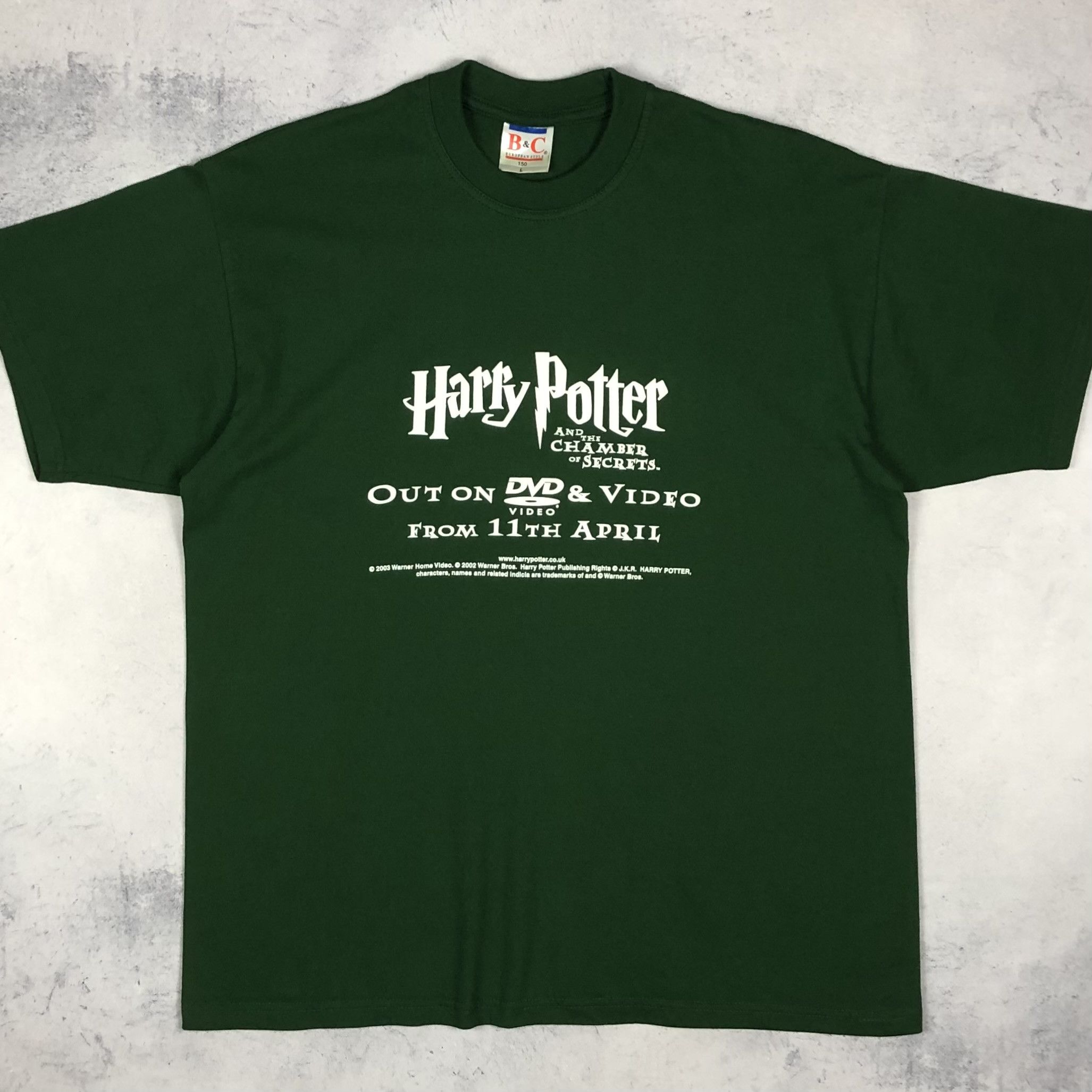 Vintage 2002 Harry Potter and the Chamber of Secrets Tee Size US L / EU 52-54 / 3 - 2 Thumbnail