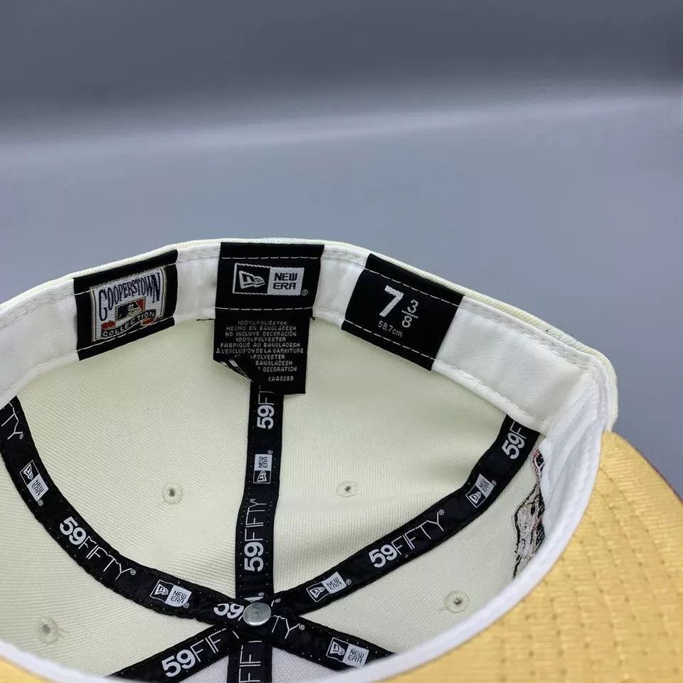 New Era Philadelphia Phillies Hat Men 7 3/8 59Fifty New Era Fitted Size ONE SIZE - 5 Thumbnail