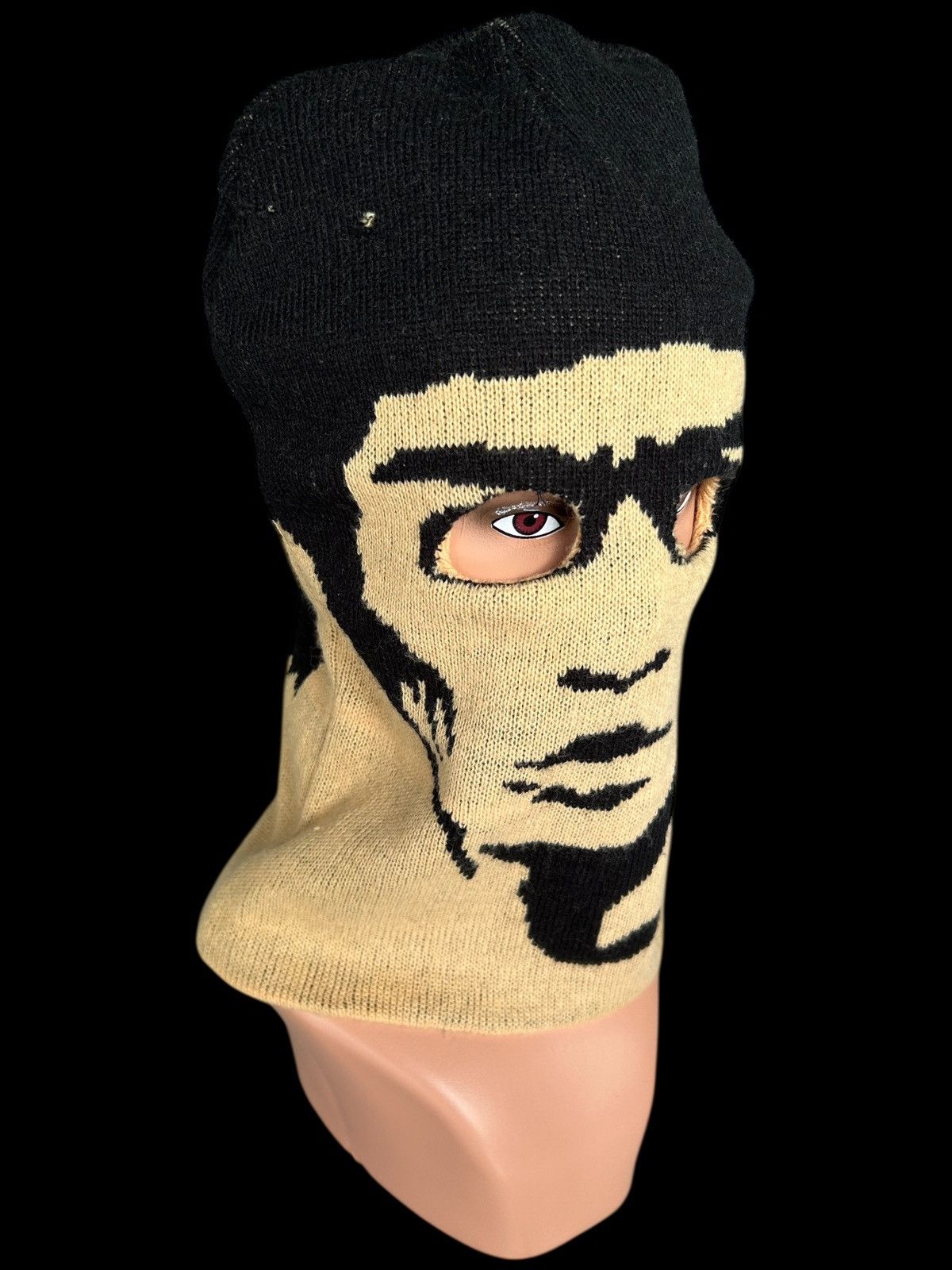 Japanese Brand × Kapital × Vintage Vintage Bruce Lee Balaclava Masked dsitressed Size ONE SIZE - 2 Thumbnail