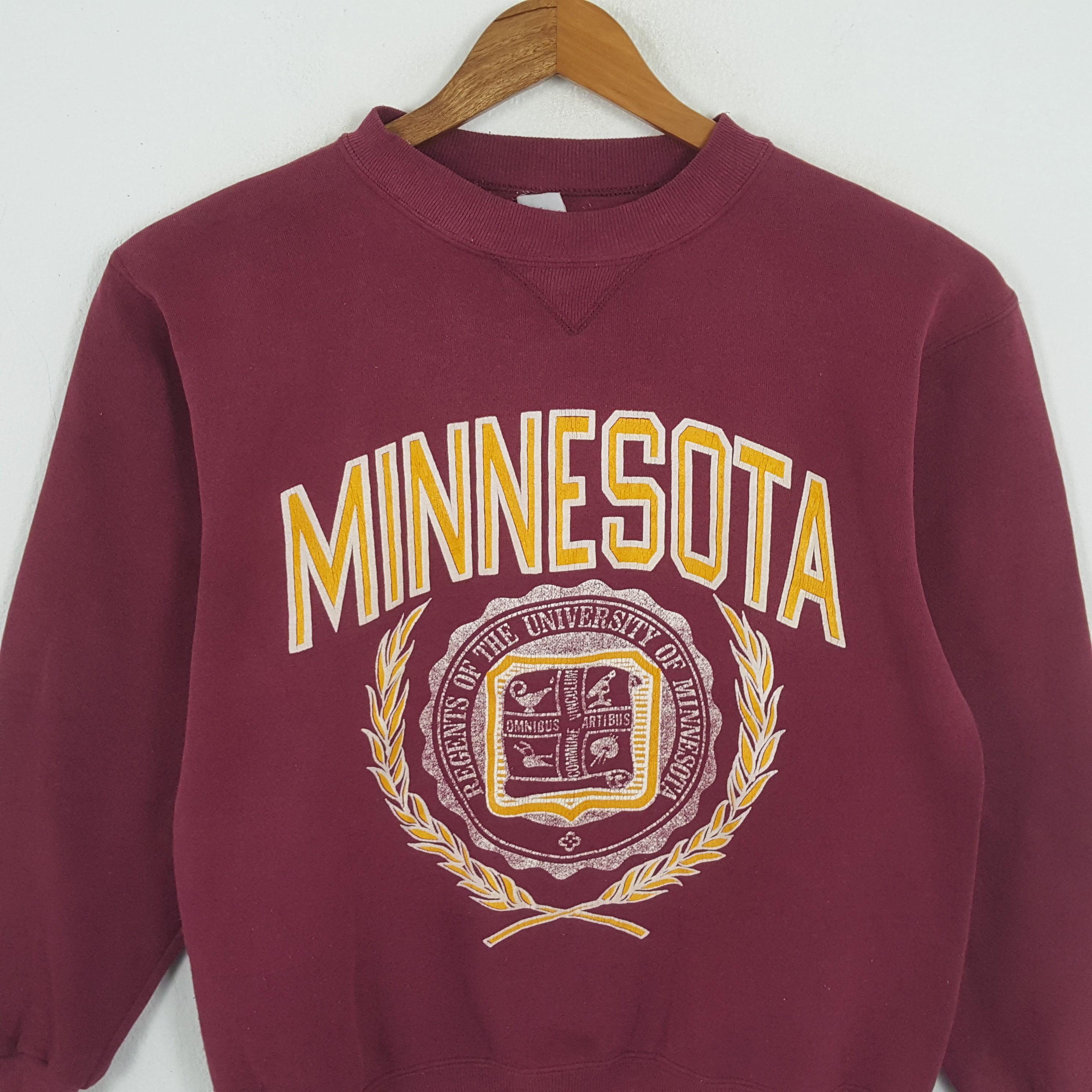 Vintage Vintage 90's UNIVERSITYS OF MINNESOTA Promotion Sweatshirts Size US M / EU 48-50 / 2 - 2 Thumbnail
