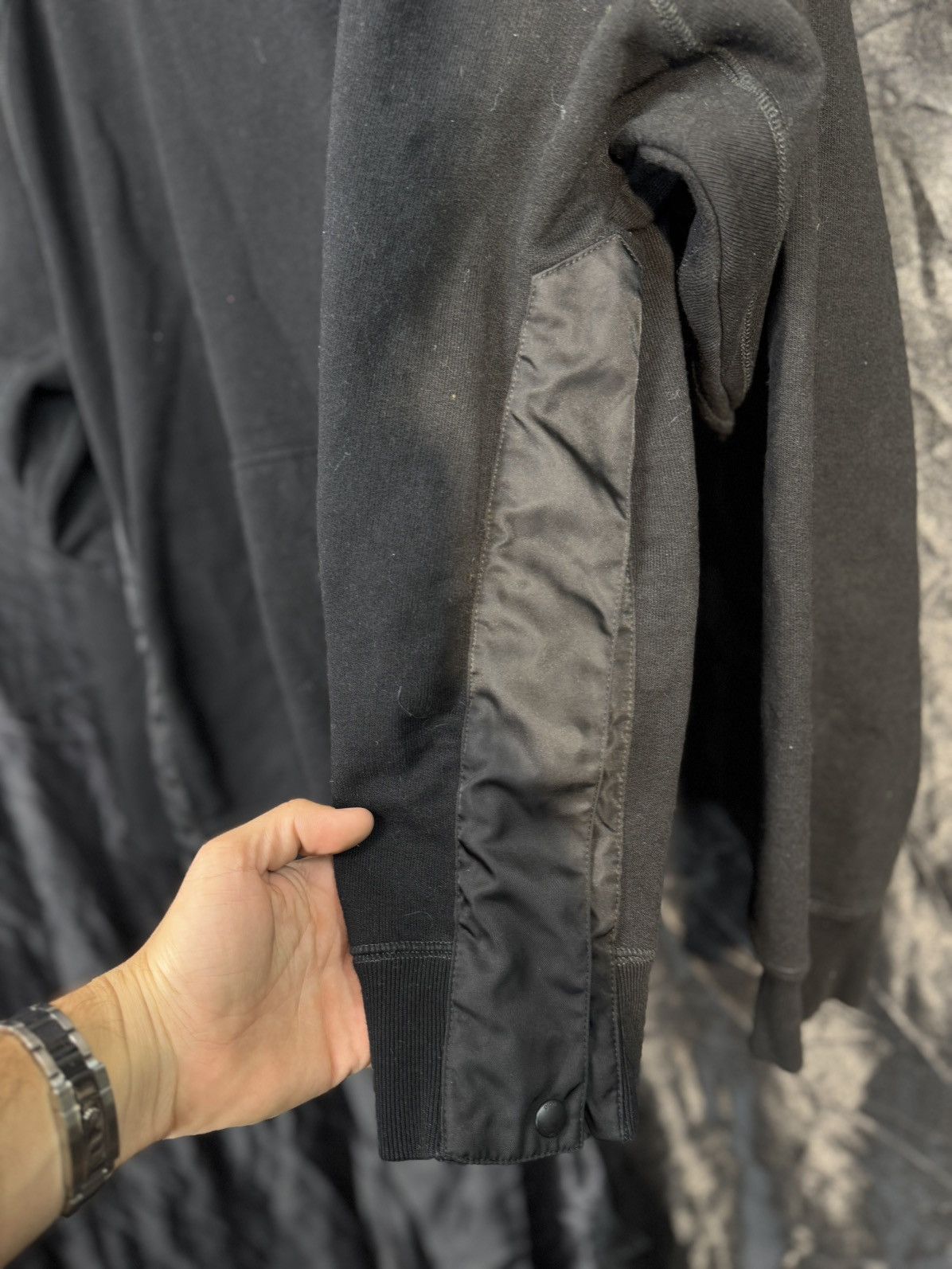 Dior Dior x SACAI black sweater X3L Size US XXL / EU 58 / 5 - 6 Thumbnail