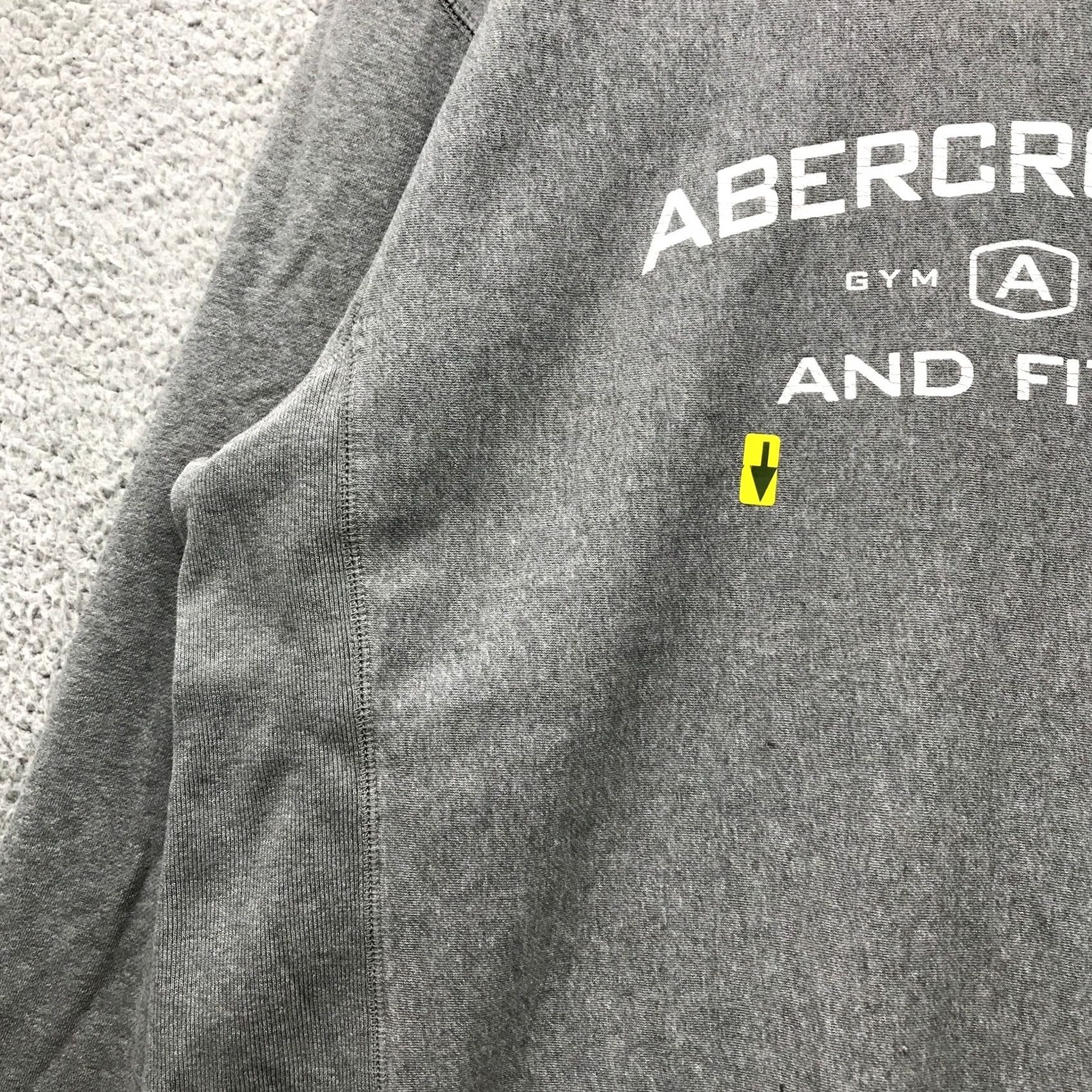 Abercrombie & Fitch VINTAGE Abercrombie & Fitch Sweatshirt Gym Issue 1892 Mens Large Graphic Gray Crew Neck Pullover All Seasons 90s 80s Retro Size US L / EU 52-54 / 3 - 6 Thumbnail