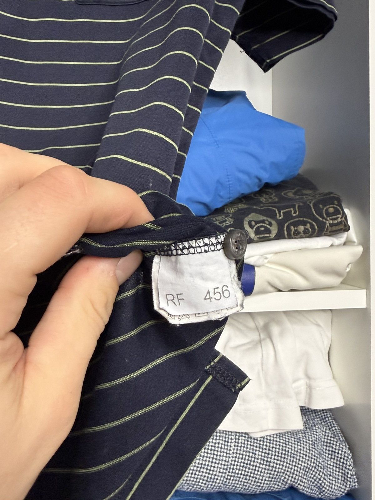 Yves Saint Laurent Vintage YSL YvesSaintLaurent Stripped Polo size l Size US L / EU 52-54 / 3 - 9 Thumbnail