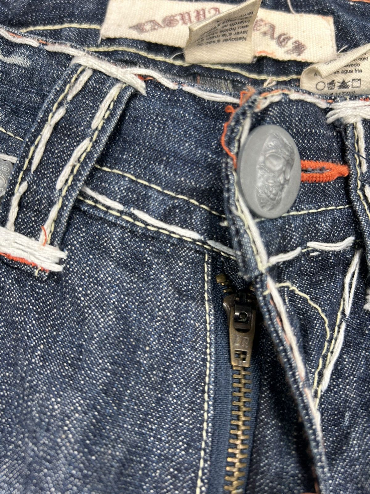 True Religion Vintage 00’s Laguna Beach Jeans co Flared Jeans Size US 31 - 7 Thumbnail