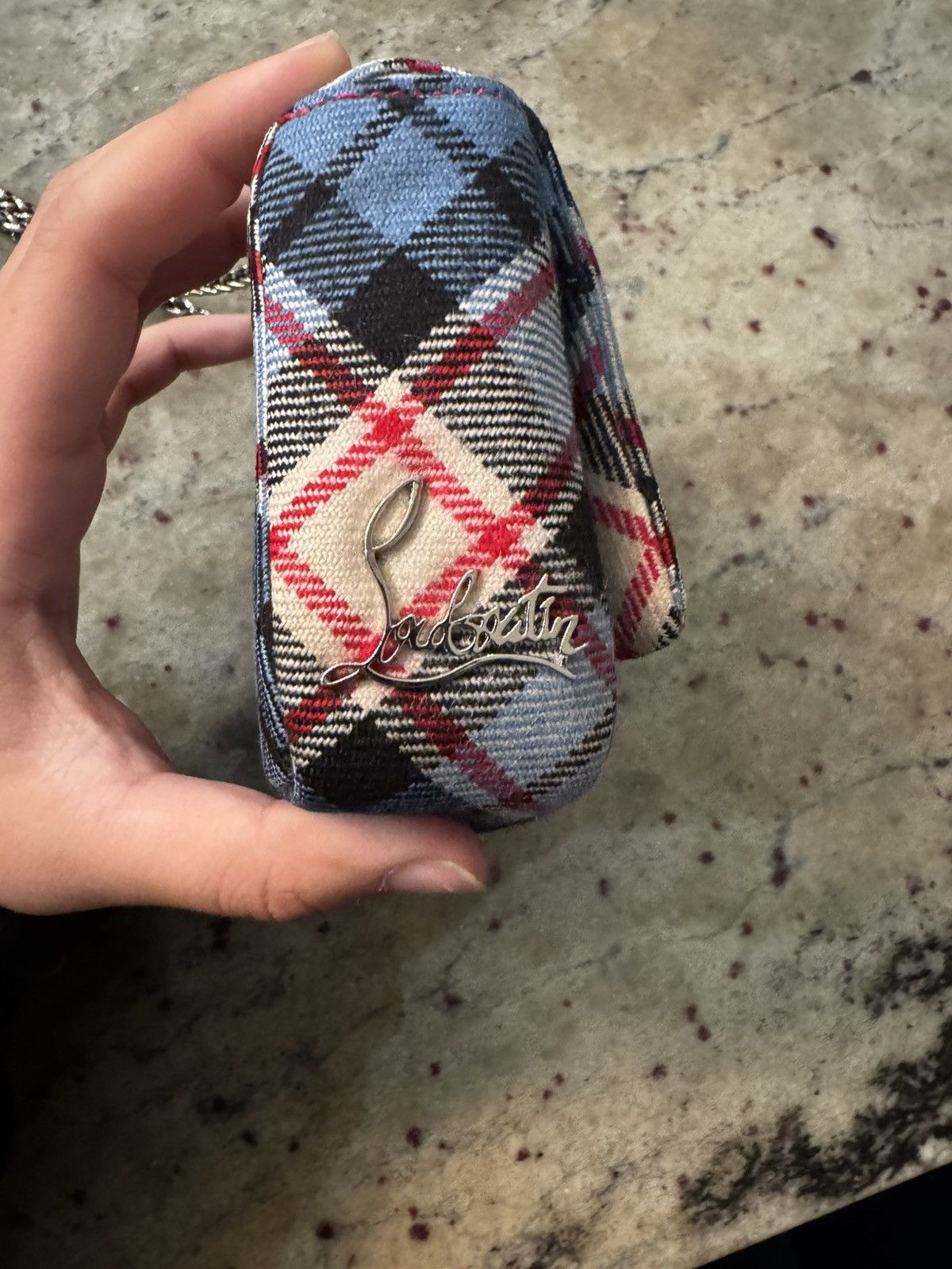 Christian Louboutin CHRISTIAN LOUBOUTIN Velvet Mini Bag Size ONE SIZE - 3 Thumbnail