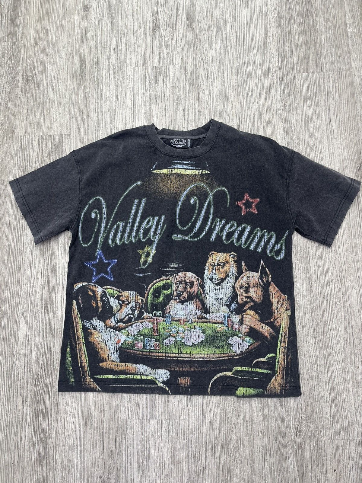 Vale Vale lives “poker” tee (black) Size US M / EU 48-50 / 2 - 1 Thumbnail