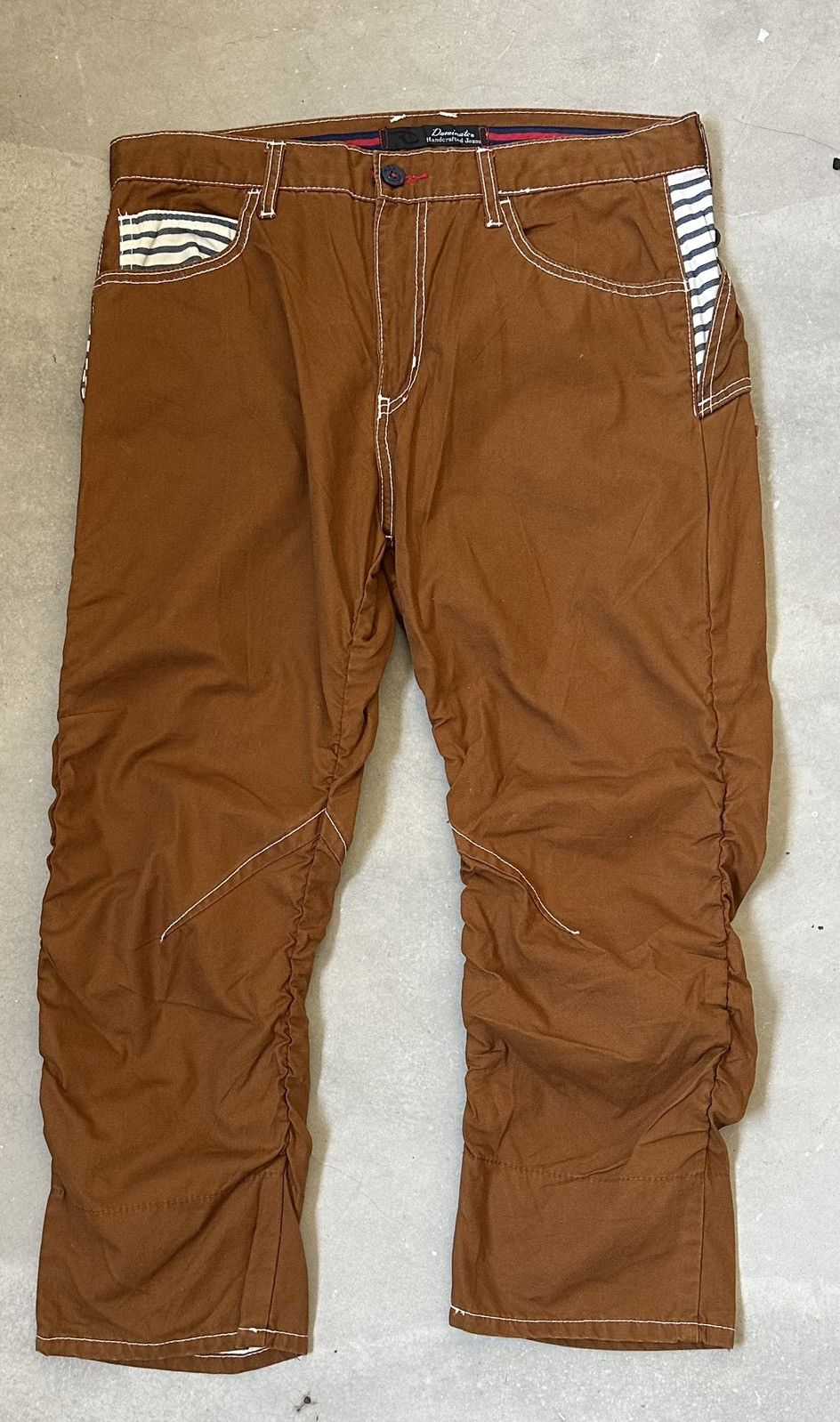 Japanese Brand DOMINATE HANDCRAFTED HIDDEN POCKET PANT Size US 35 - 1 Thumbnail