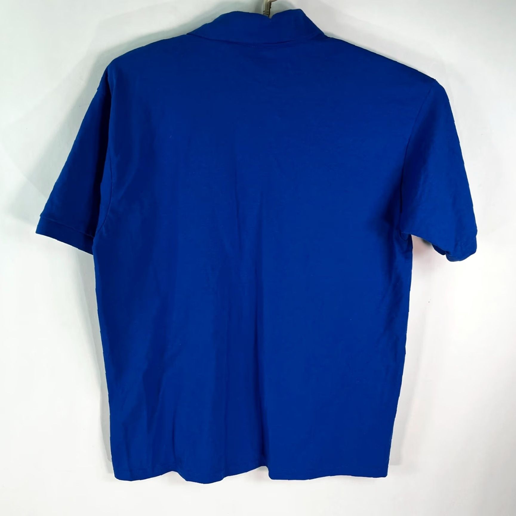 Gildan VINTAGE Gildan Active Wear Polo Shirt Men 2XL Blue 30 in Chest 42 in Regular Short Sleeve Collared US A SELLER Men Polo Size US XXL / EU 58 / 5 - 4 Thumbnail