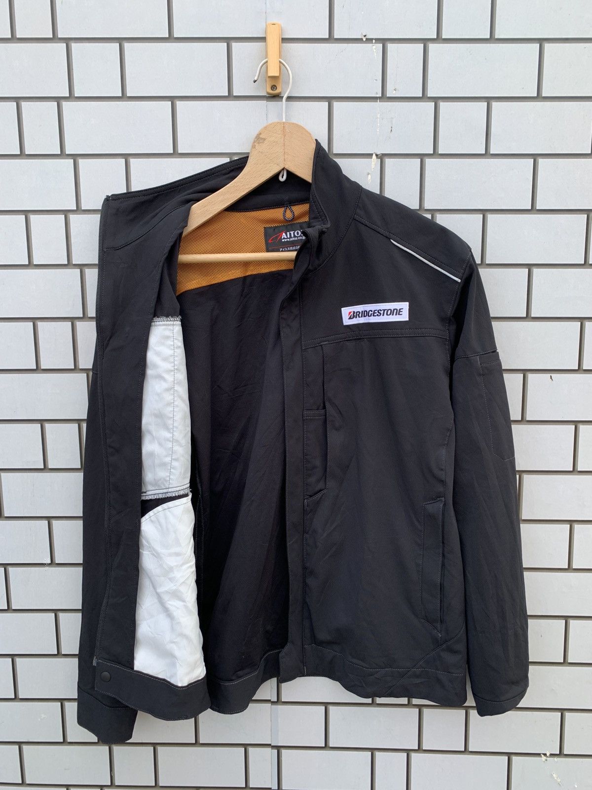 Japanese Brand Japanese Brand Aitoz BRIDGESTONE Bomber Jacket Size US M / EU 48-50 / 2 - 2 Thumbnail