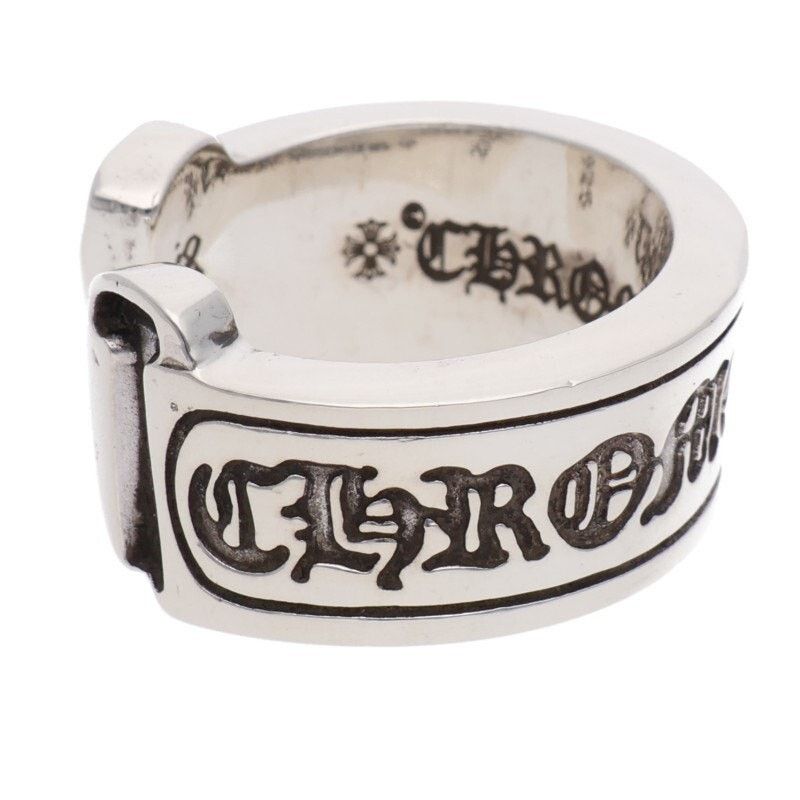 Chrome Hearts Chrome Hearts Large Scroll Label Silver Ring Size ONE SIZE - 5 Thumbnail