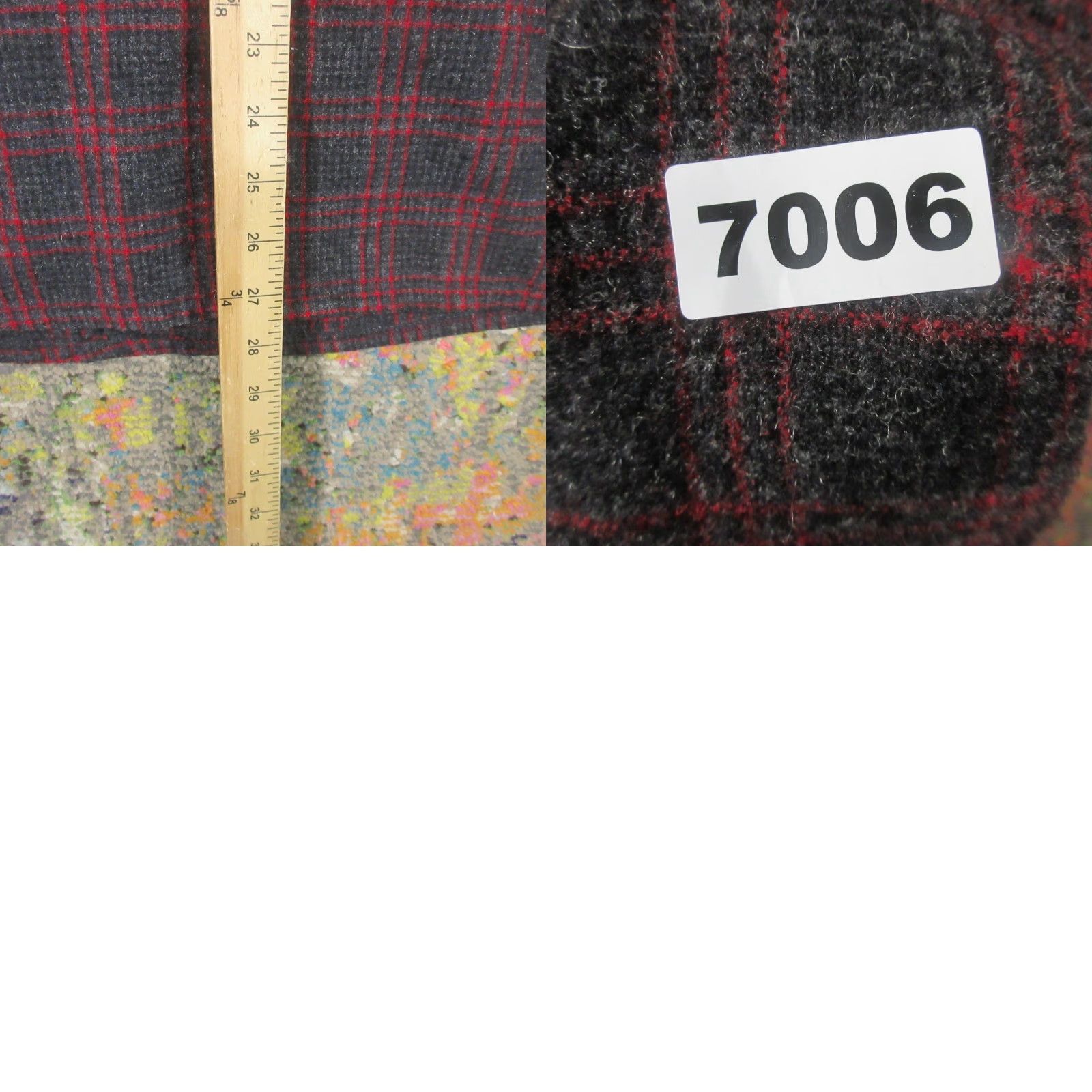 Vintage VINTAGE Woolrich Shirt Mens L Flannel Heavyweight Wool Blend Plaid Red Gray Button-Up Long Sleeve Pockets Casual Workwear Fall Winter Spring Size US L / EU 52-54 / 3 - 8 Thumbnail