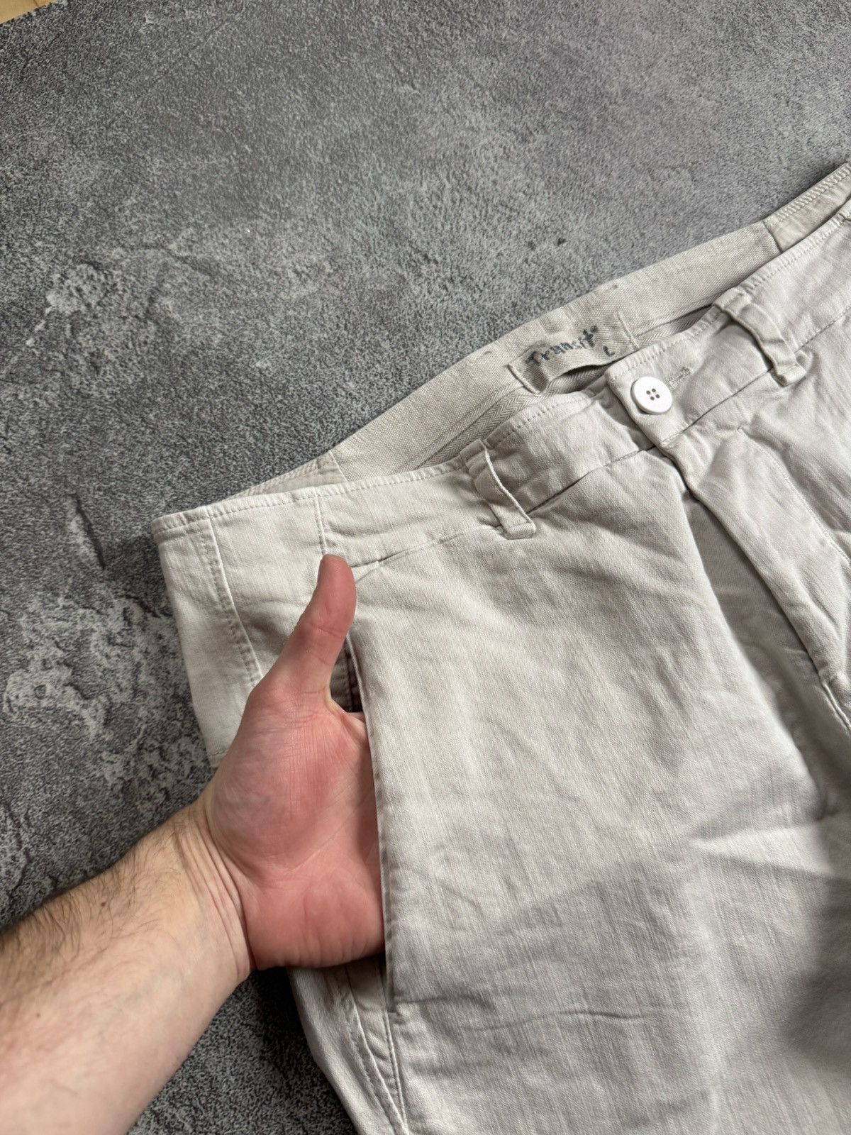 Transit Transit L casual pants chinos trousers 👖 Size 27" / US 4 / IT 40 - 4 Thumbnail