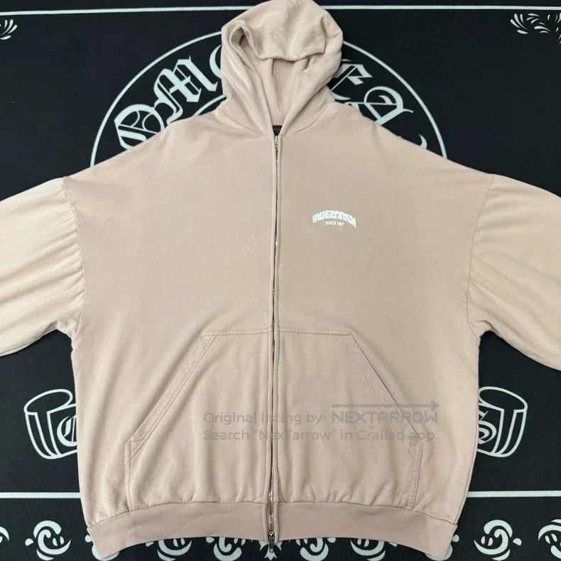 Balenciaga Balenciaga Pink Zip-Up Hoodie Size US M / EU 48-50 / 2 - 1 Thumbnail