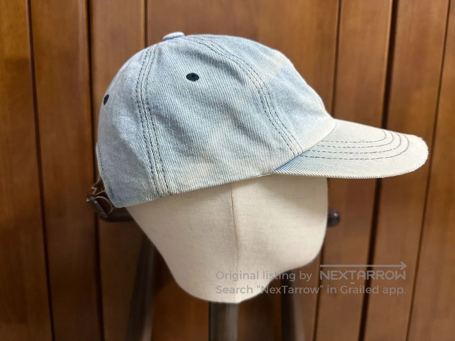 Polo Ralph Lauren Ralph Lauren 90s US Washed Denim Logo Cap. Size ONE SIZE - 8 Thumbnail